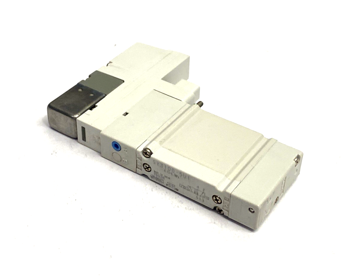 SY3100-5U1 | SMC Solenoid Valve MISSING PLASTIC COVER - Used - Maverick Industrial Sales