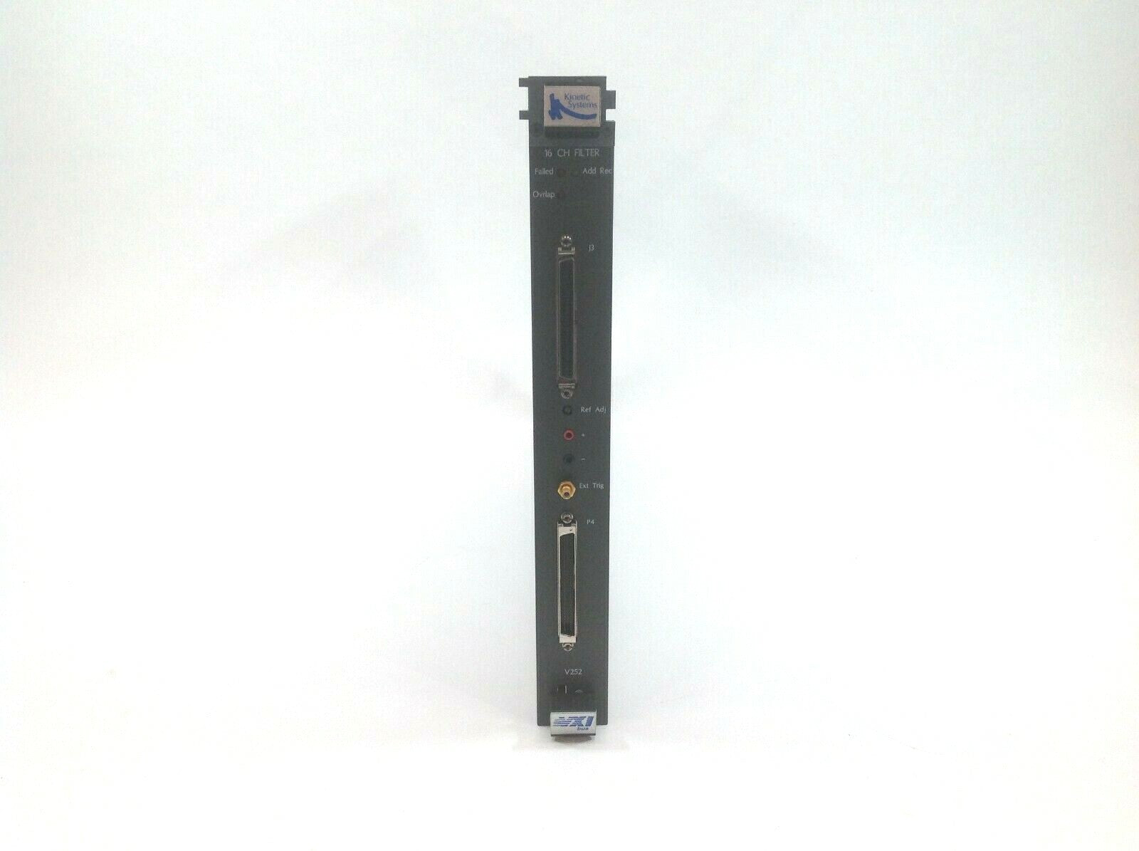 V252-ZD12 | Kinetic Systems Company VXI Bus V252 16 Channel Filter - Used - Maverick Industrial Sales