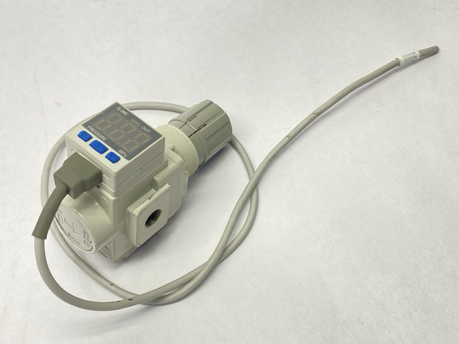 SMC AR20-N01E3-ZA-B Pneumatic Regulator w/ Digital Sensor 1/8" NPT - Maverick Industrial Sales