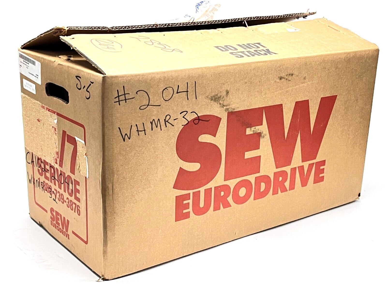 S47DRN80MK4 | Sew Eurodrive Gear Motor 3/4HP 230/460V 2.30/1.15A 1745/37RPM 3Ph - New – Open Box - Maverick Industrial Sales
