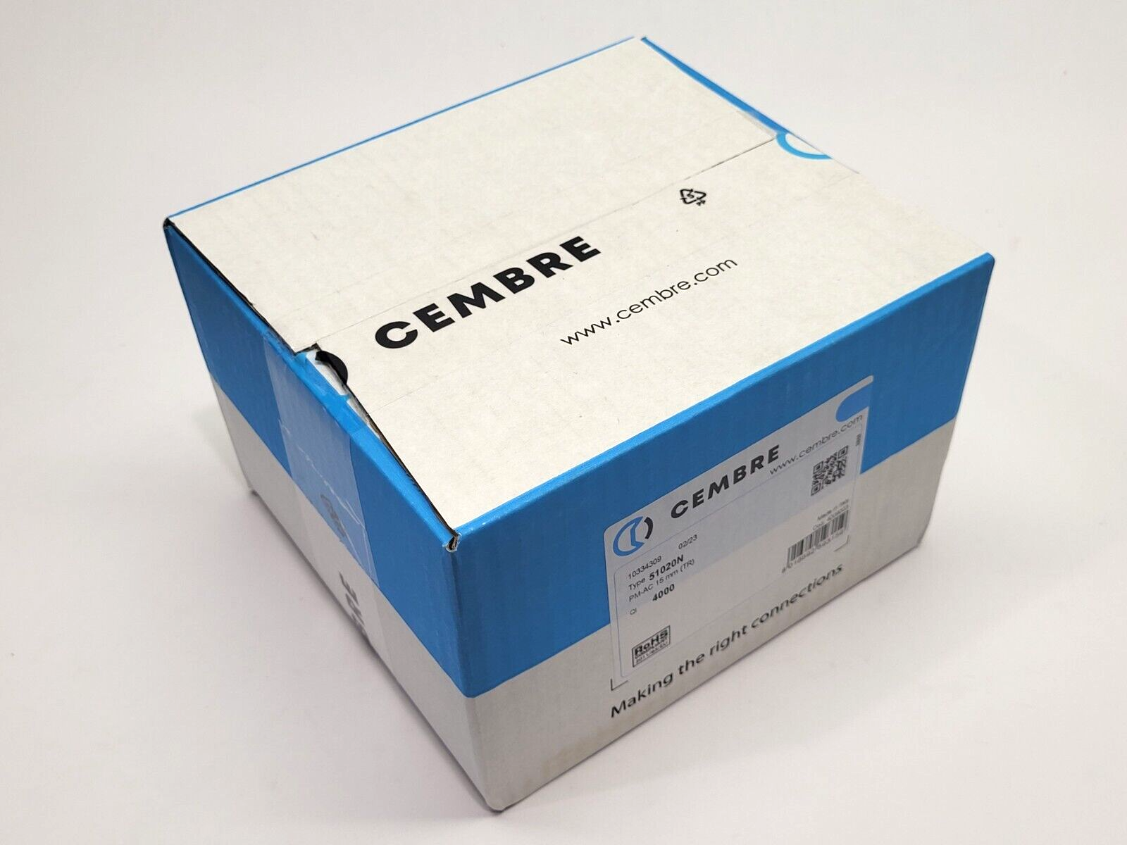 51020N | Cembre Transparent Cable Holder PM-AC 15mm - New - Maverick Industrial Sales