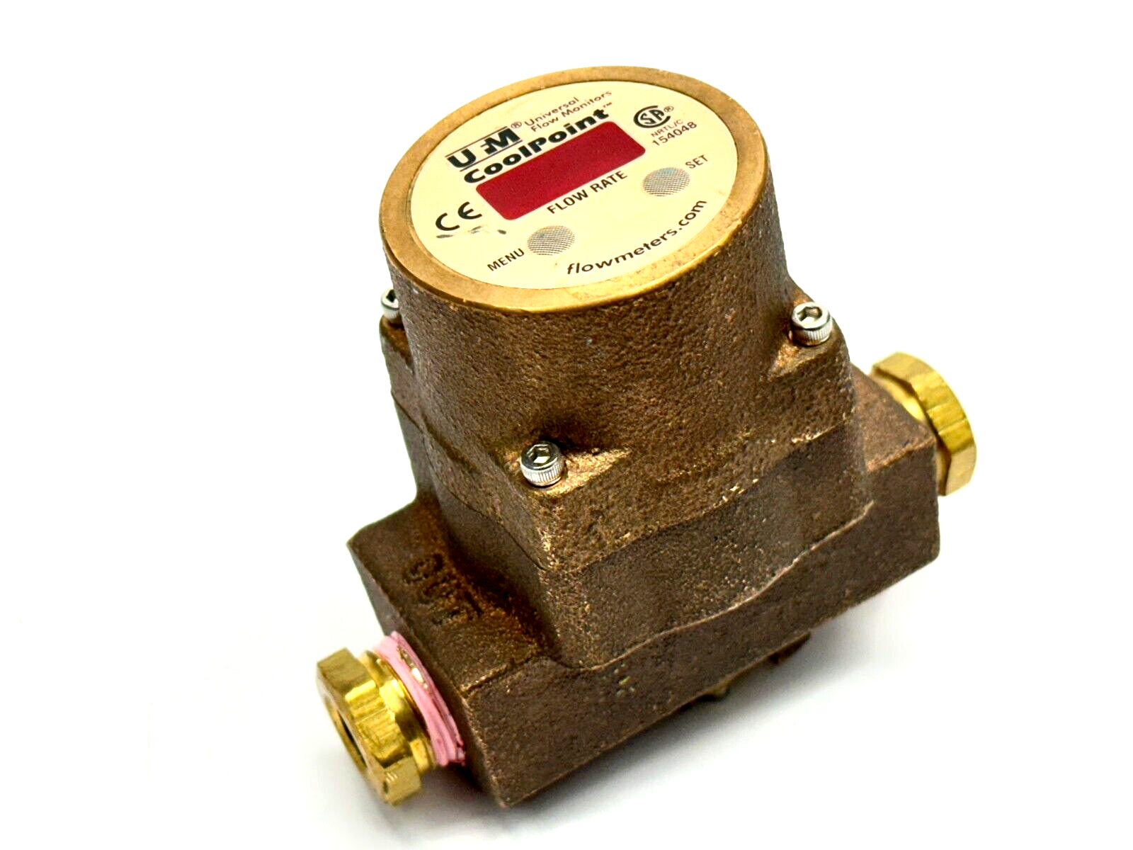 Universal Flow Monitors CP4-M1T1C1 CoolPoint Vortex Shedding Flowmeter - For parts or not working - Maverick Industrial Sales