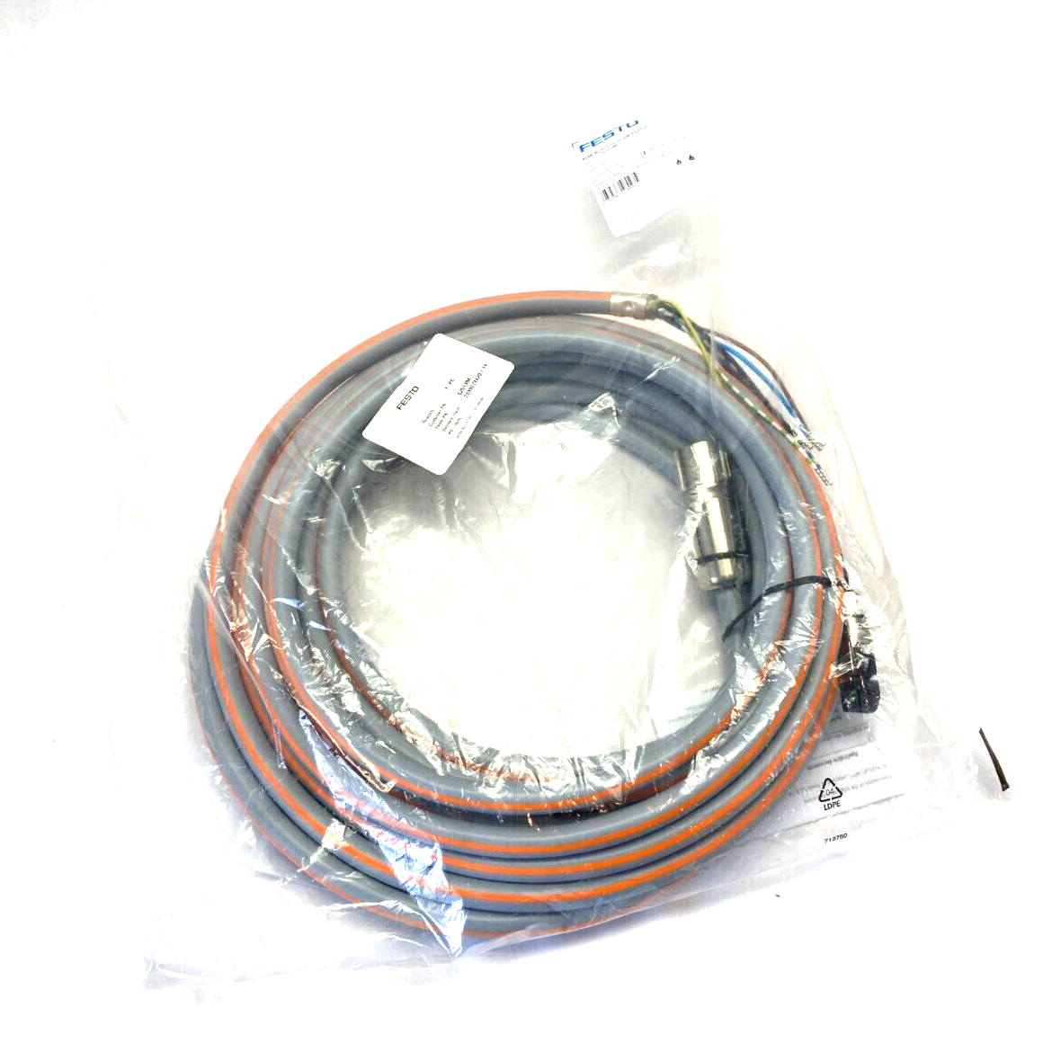 Festo NEBM-M23G15-EH-10-Q9N-R3LEG14 Motor Extension Cable 10m Length 5251384 - Maverick Industrial Sales