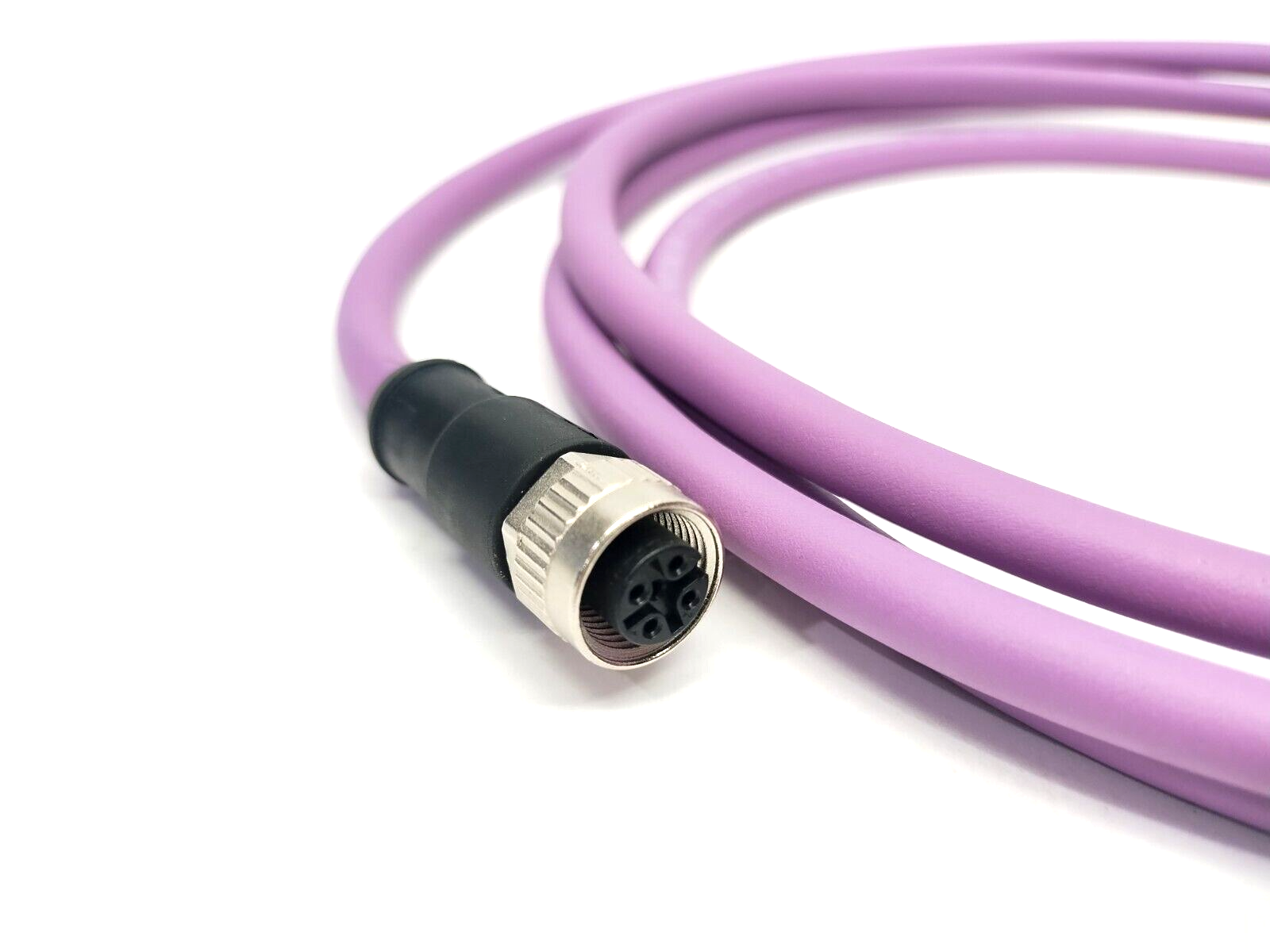 ifm E11593 Cordset M12 5-Pin Male To Female 2m VDOGH050ZDA0002C05STGH050ZDS - New – Open box - Maverick Industrial Sales