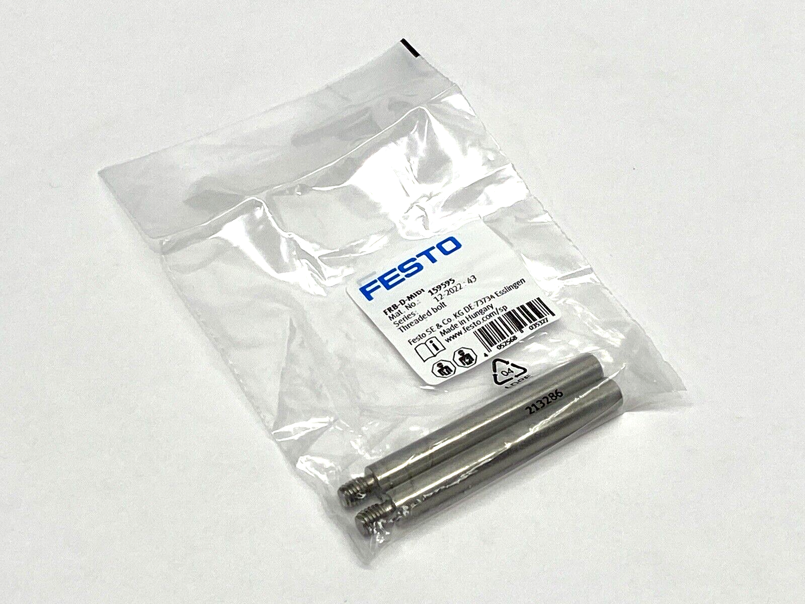 FRB-D-MIDI | Festo Threaded Bolt PACK OF 2 - New - Maverick Industrial Sales