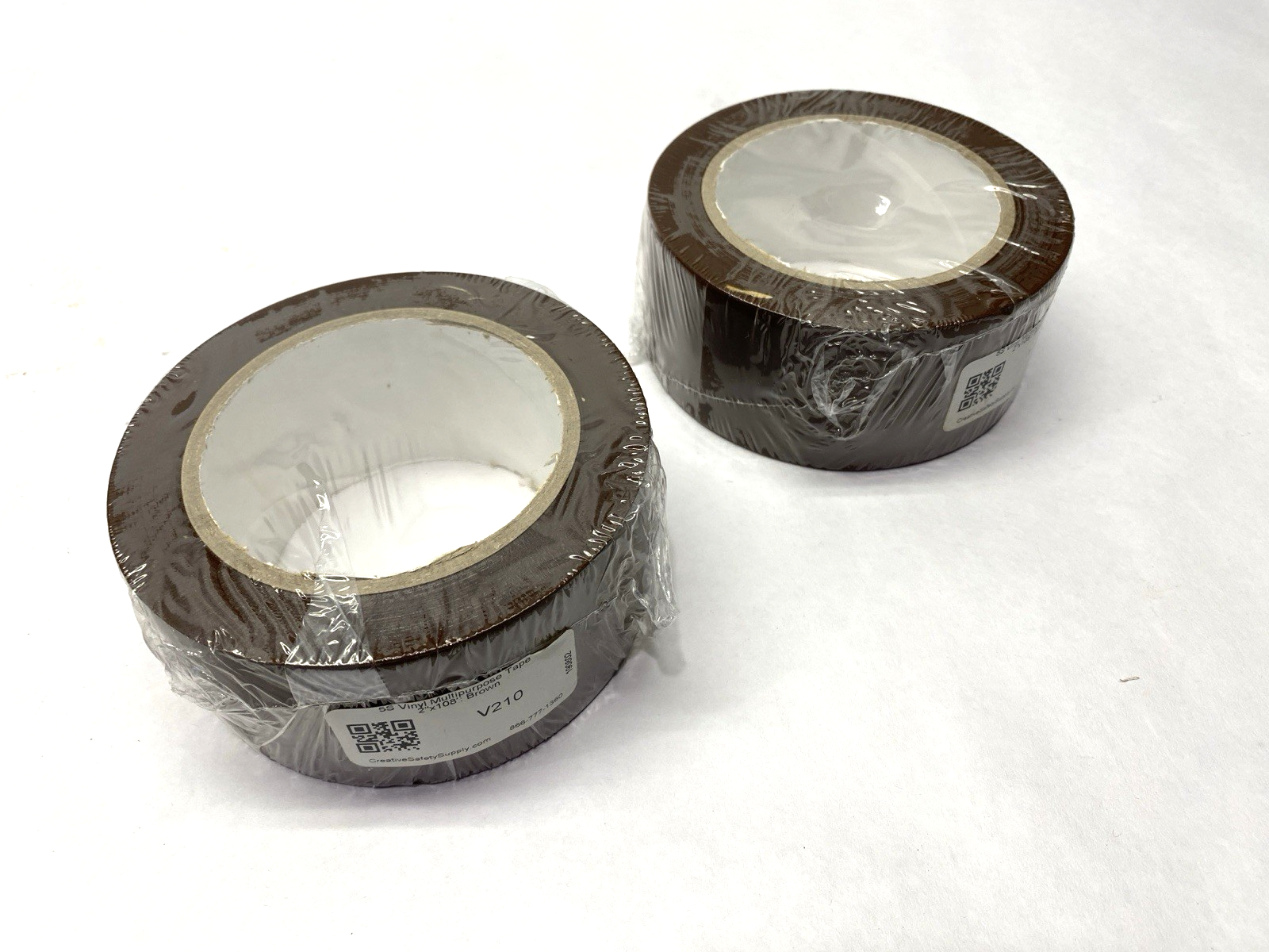 Creative Safety Supply V210 Brown Multipurpose 5S Tape 2" x 108' LOT OF 2 - Maverick Industrial Sales