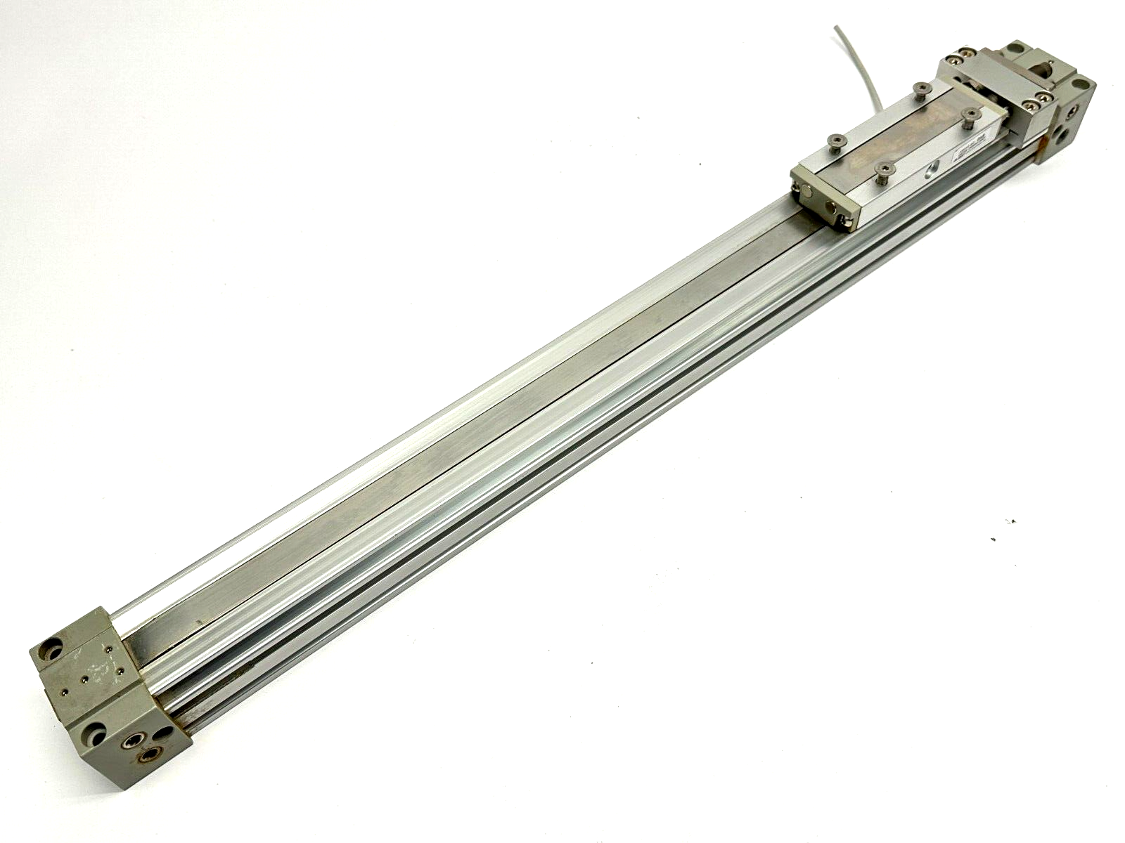 MY1B25G-350 | SMC Guided Rodless Cylinder 25mm Bore 350mm Stroke - Used - Maverick Industrial Sales