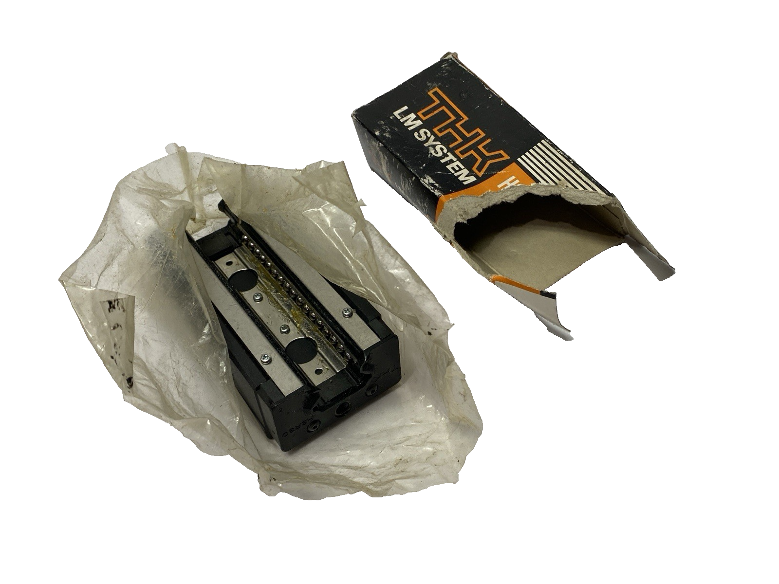 HSR30LR1SS | THK Linear Guide Block 45mm Height 60mm Width - New – Open box - Maverick Industrial Sales