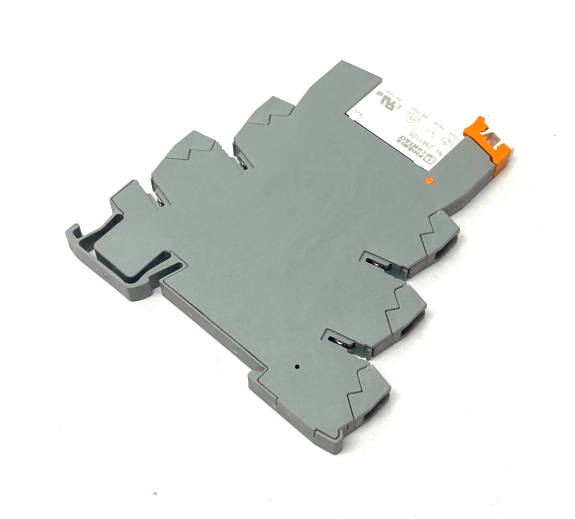 Phoenix Contact PLC-BPT-24DC/21 Plug-In Relay Base 2900445 w/ 2961105 Relay - Maverick Industrial Sales