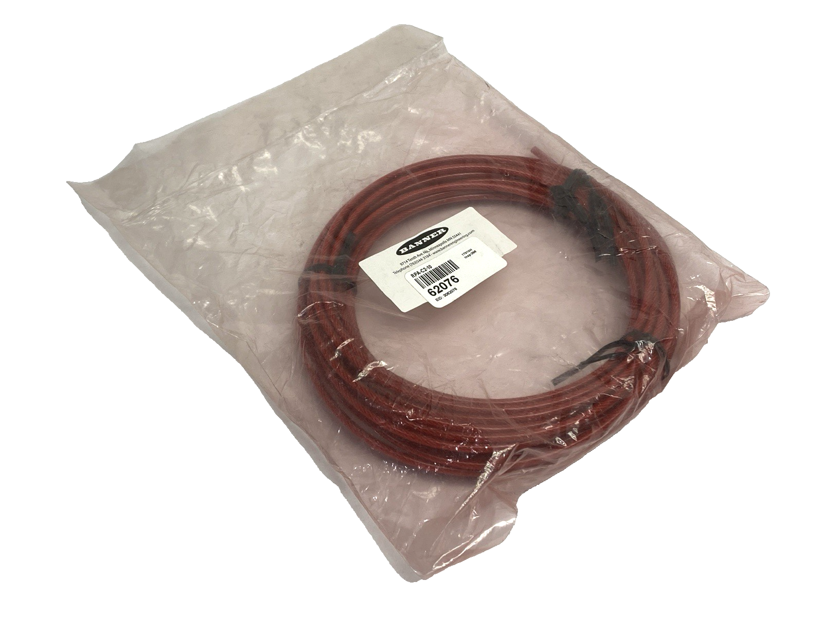 RPA-C2-10 62076 | Banner RPA-C2-10 RPA-C2-10 Rope Wire Pull Accessory 3mm Diameter 62076 - New - Maverick Industrial Sales