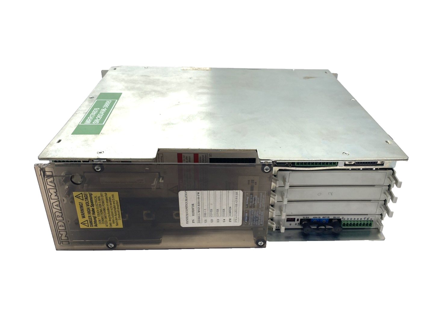 Indramat DDS02.1-W025-RS01-00-FW, DDS02.1-W025-D, FWA-DIAX02-SSE-02VRS-MS - Used - Maverick Industrial Sales