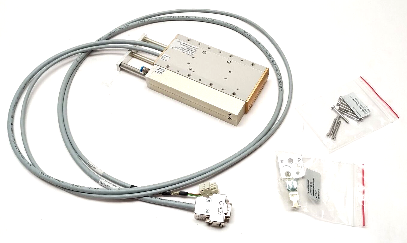 Jenny Science LINAX Lxc 85F10 Linear Motor Stage, 85mm Stroke, 10 N, 115.01.00 - New – Open box - Maverick Industrial Sales