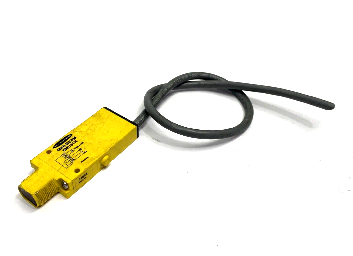 Banner SMU31R MINI-BEAM Sensor Receiver 52576 CUT CABLE - Maverick Industrial Sales