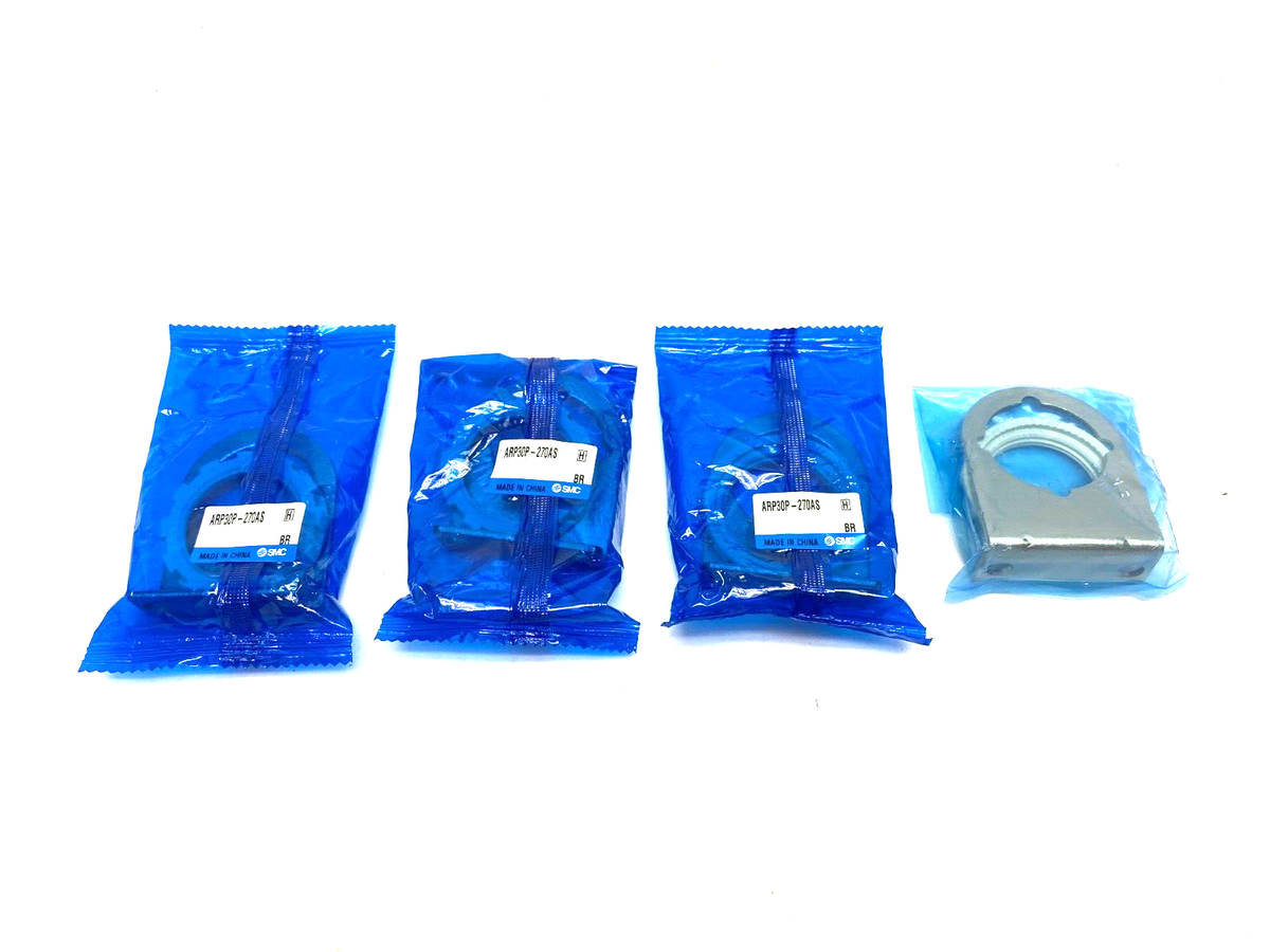 SMC ARP30P-270AS Precision Regulator Bracket LOT OF 4 - Maverick Industrial Sales