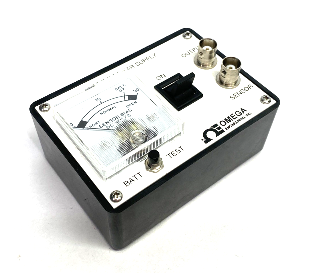 Omega ACC-PS1 Accelerometer Power Supply, Battery Powered, 1-Channel, ACC-PSI - Maverick Industrial Sales