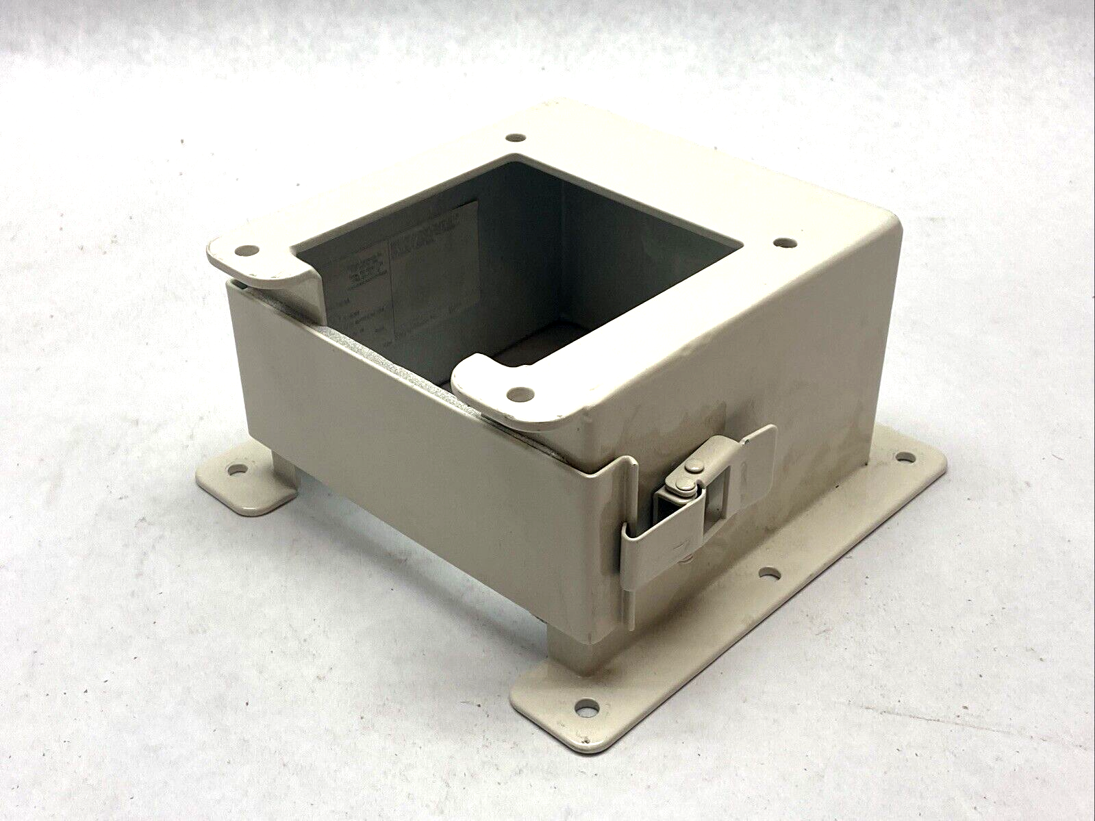 Hoffman F66LRE44 Reducer Lay-in Hinged Cover 6x6 to 4x4 - Used - Maverick Industrial Sales