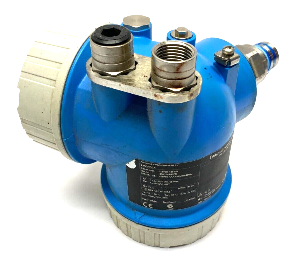 Endress+Hauser FMP50-43F4/0 Levelflex Guided Wave Radar FMP50-AAAAADABA1RDJ - For parts or not working - Maverick Industrial Sales