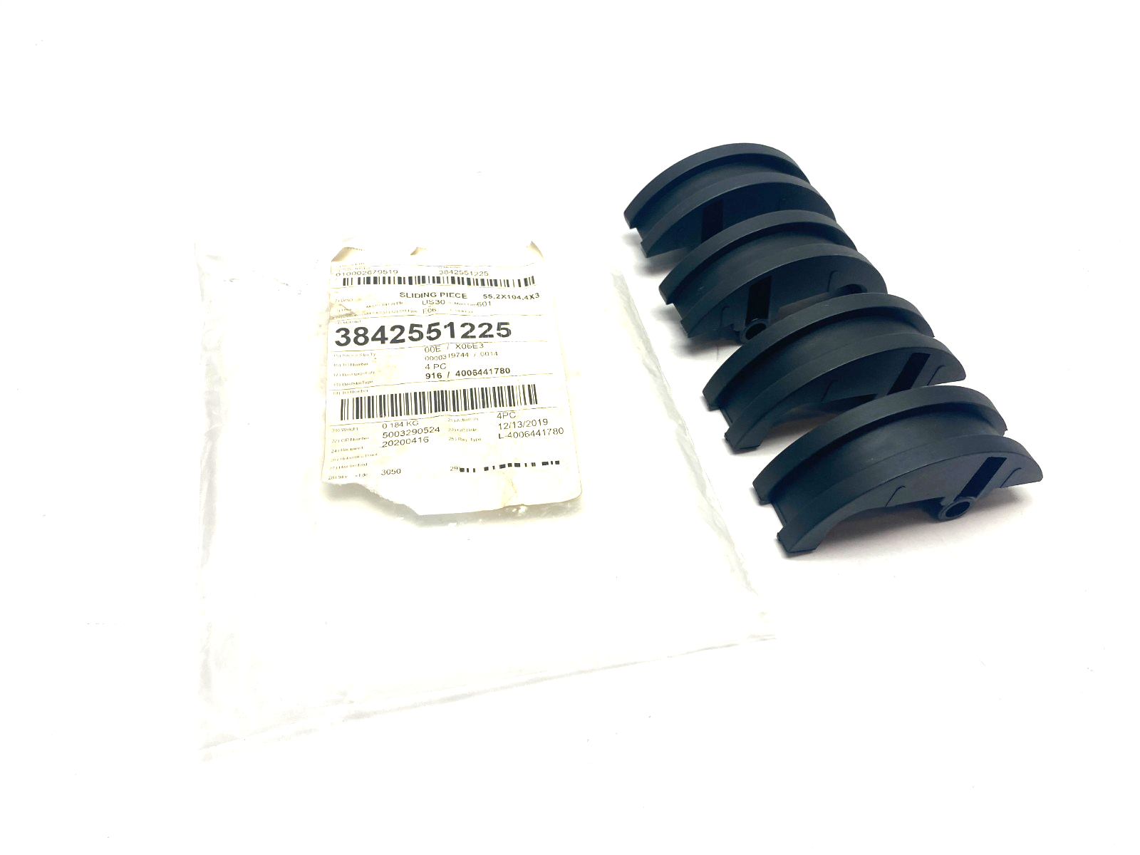 Bosch Rexroth 3842551225 Sliding Piece 55,2x104,4x34,9R LOT OF 4 - Maverick Industrial Sales