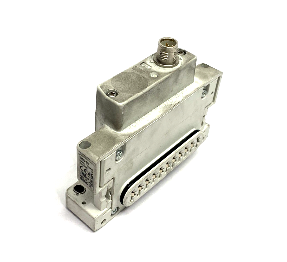 EX600-ED2 | SMC Serial Interface Unit End Plate M12 5-Pin, D-Side - Used - Maverick Industrial Sales