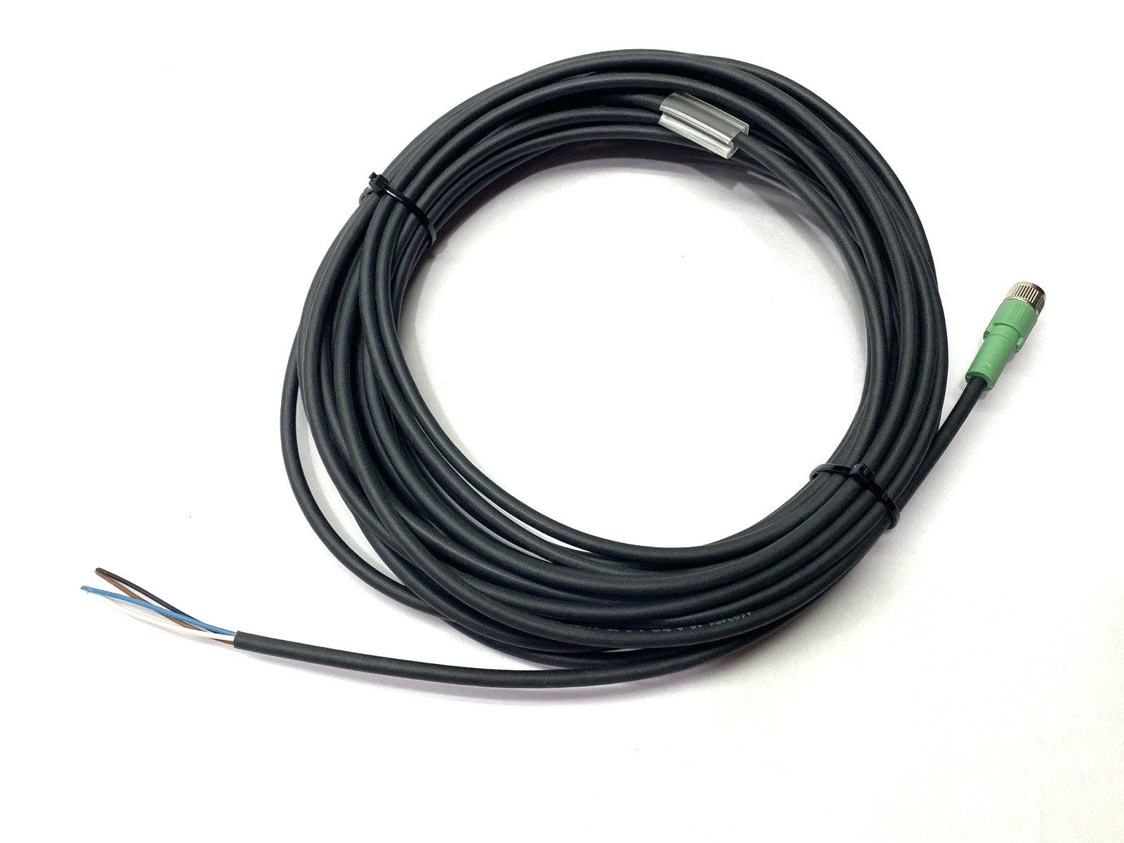 Phoenix Contact SAC-4P-10,0-PUR/M 8FS Single Ended Cordset M8 4-Pin 10m 1683484 - New – Open box - Maverick Industrial Sales