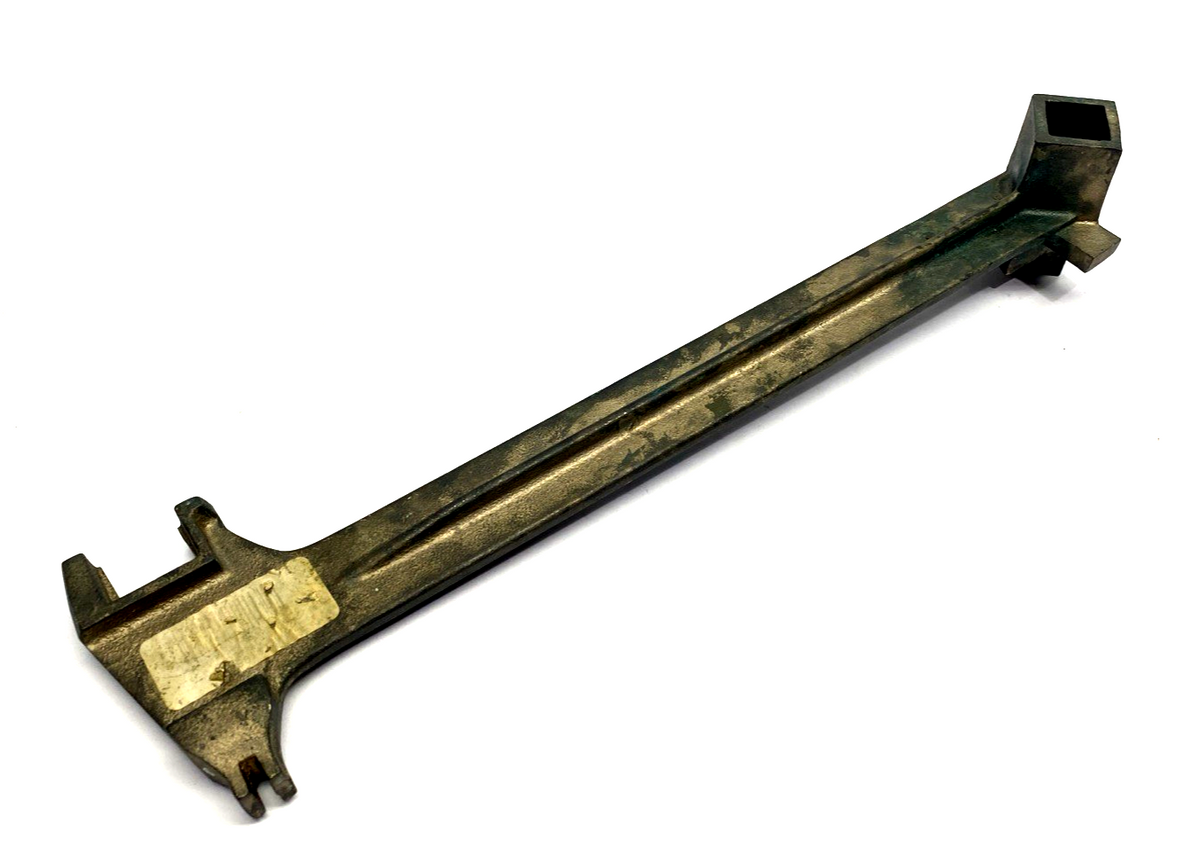 W58S | Ampco Non-Sparking Drum Plug/Bung Wrench, Aluminum Bronze, 15" Length - Used - Maverick Industrial Sales