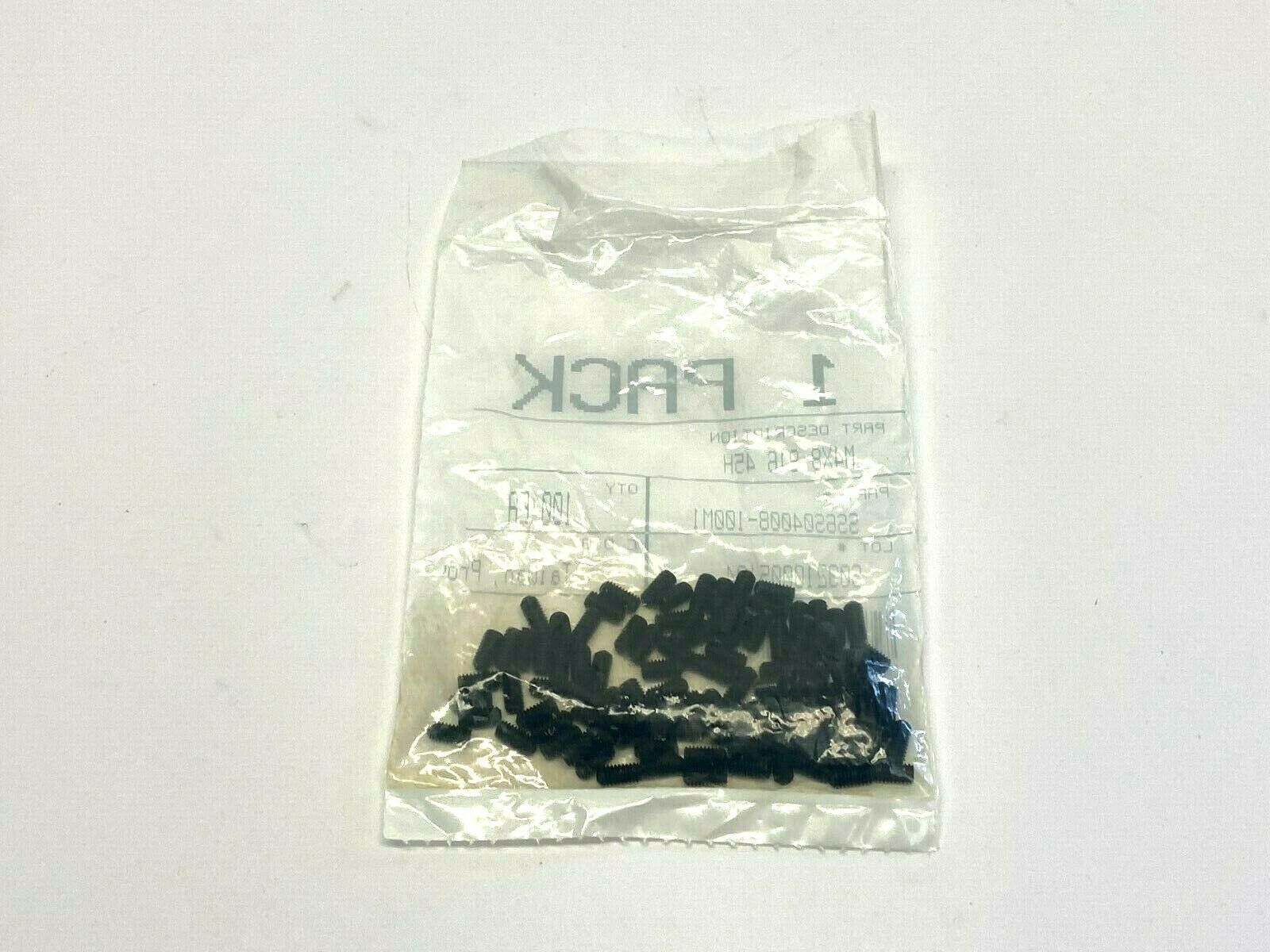 Socket Set Screws Cup Point 916 45H Alloy Steel M4 x 8mm PKG OF 100 - Maverick Industrial Sales