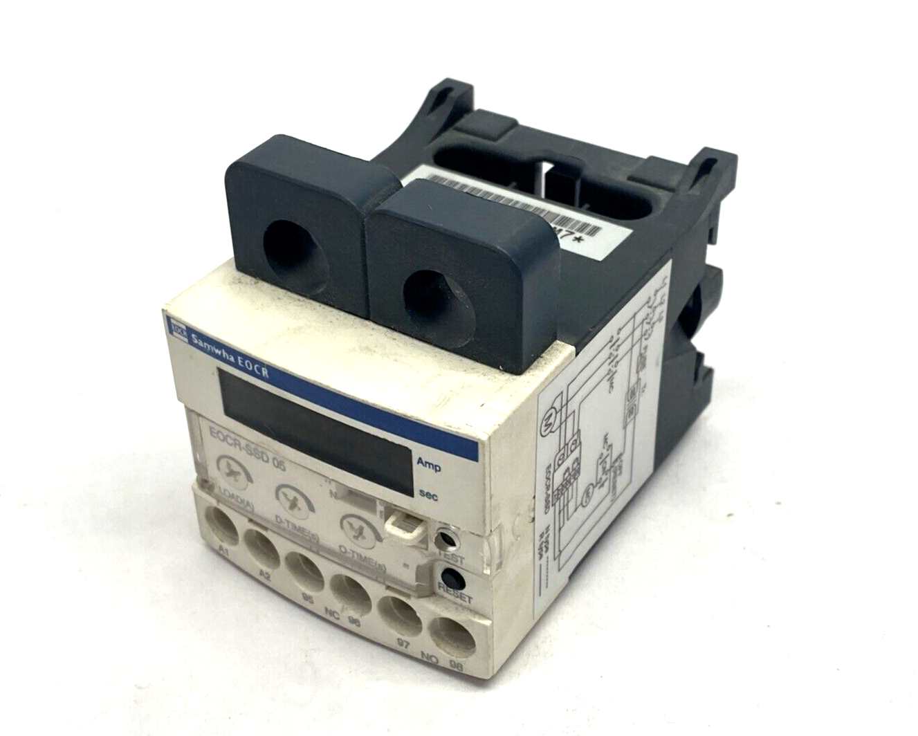 Samwha EOCRSSD-05DM7 Electronic Overload Relay 0.5A-6A EOCRSSD05DM7 - Maverick Industrial Sales