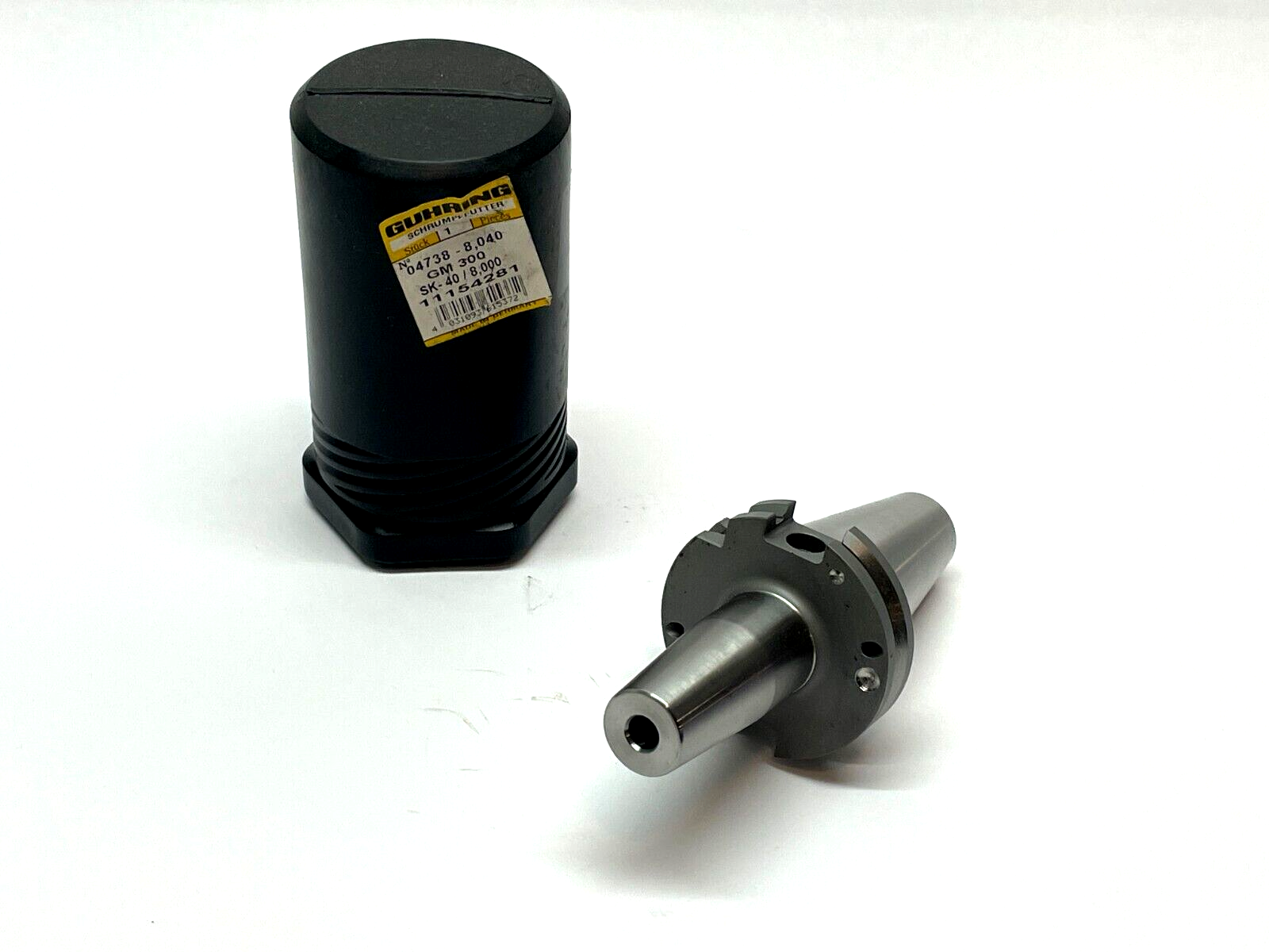 Guhring 9047380080400 Shrink Fit Chuck SK40 8mm - New - Maverick Industrial Sales