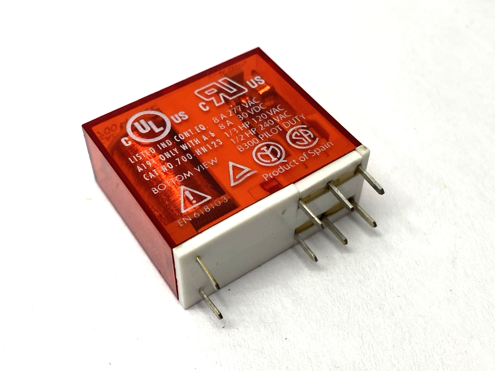 Allen Bradley 700-HPS2Z24 Safety Control Relay 277VAC 8A Ser. A - Maverick Industrial Sales