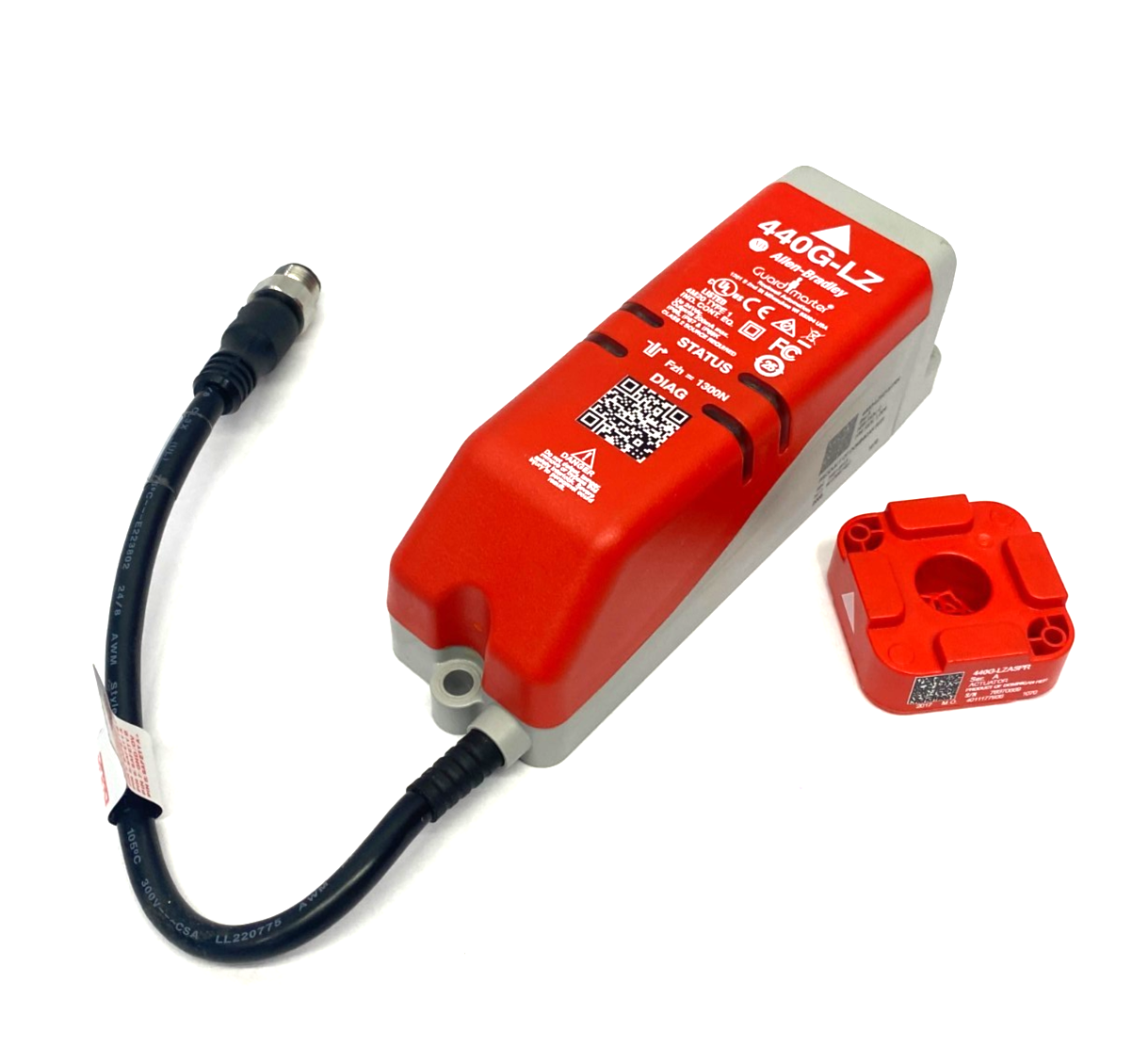 Allen Bradley 440G-LZS21STRH Ser. A Guardmaster Locking Switch w/ 440G-LZASPR - Maverick Industrial Sales