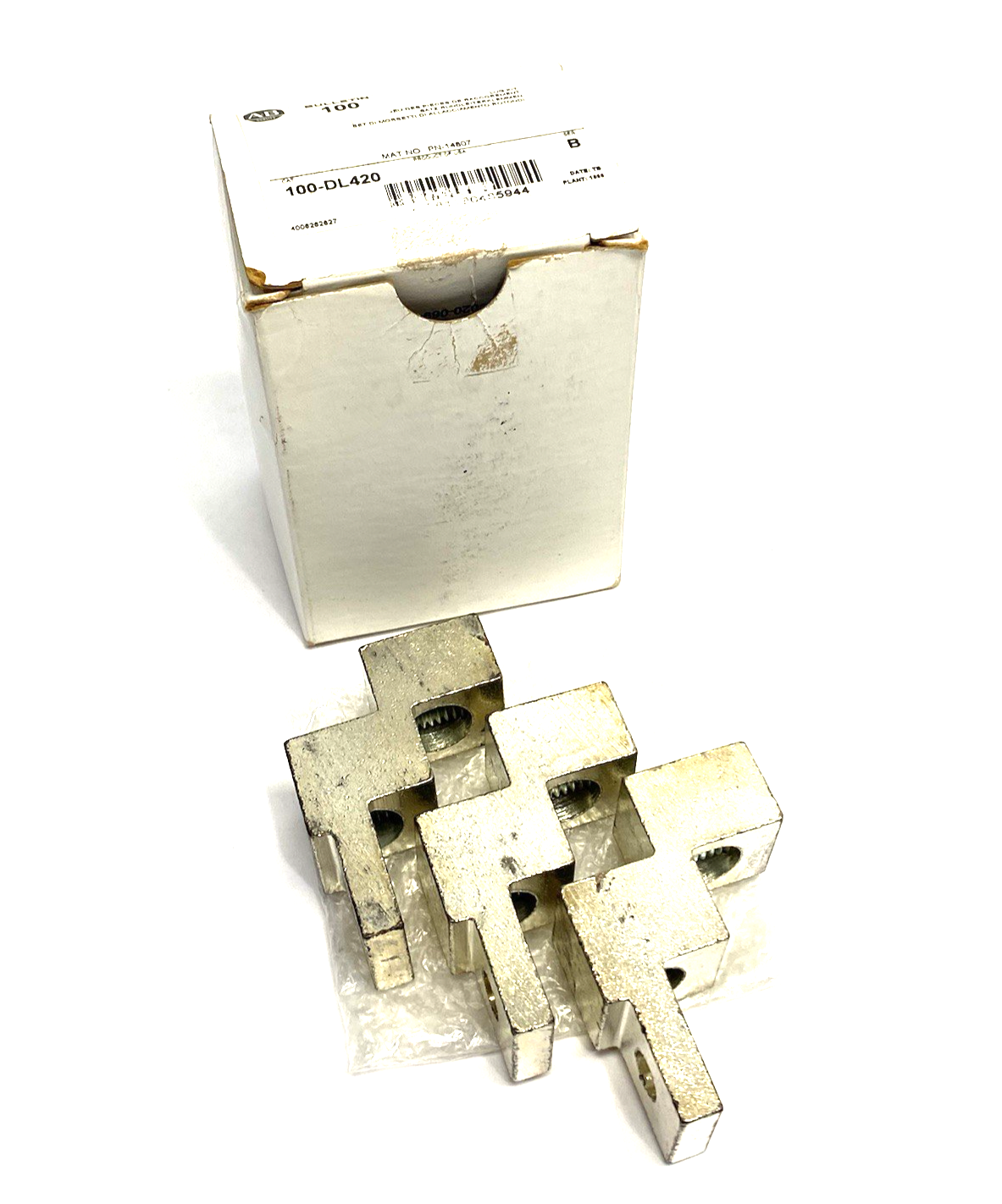 100-DL420 | Allen Bradley Ser. B Terminal Lug Kit BOX OF 3 - New – Open box - Maverick Industrial Sales