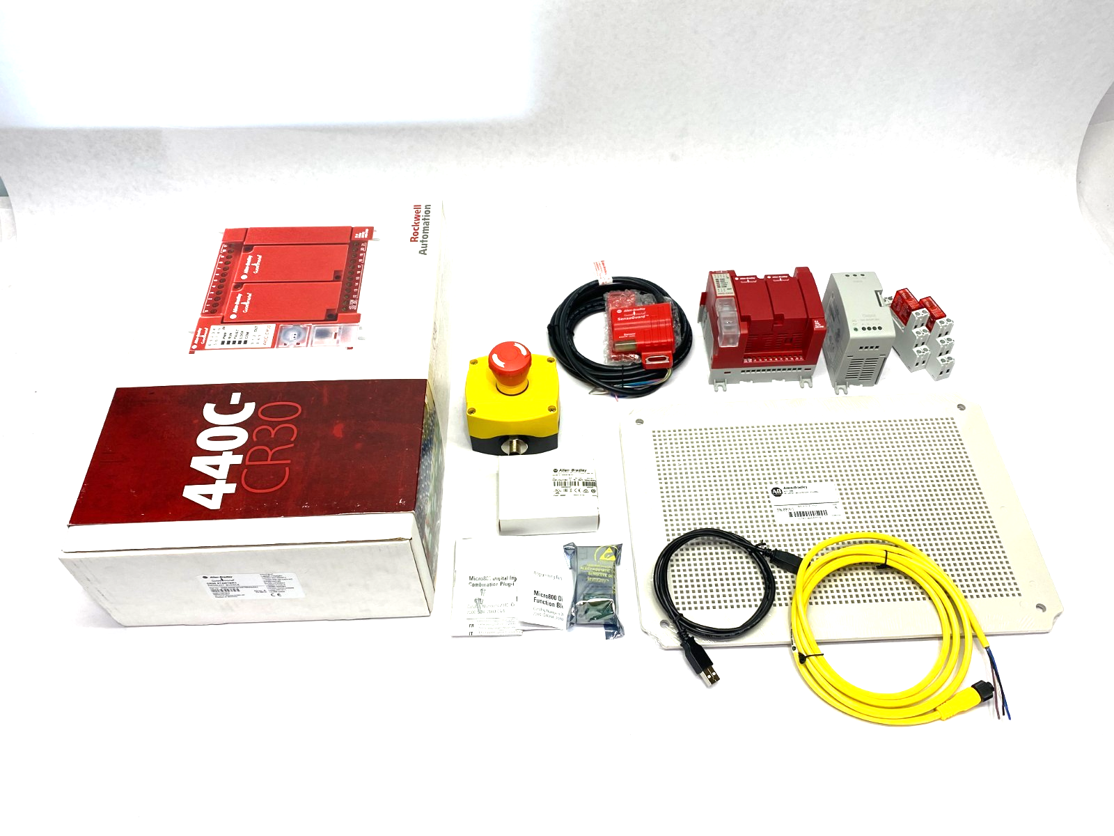 440C-CR30-STARTERPACK1 | Allen Bradley Ser. A Guardmaster Safety Relay Start. Kit - New - Maverick Industrial Sales