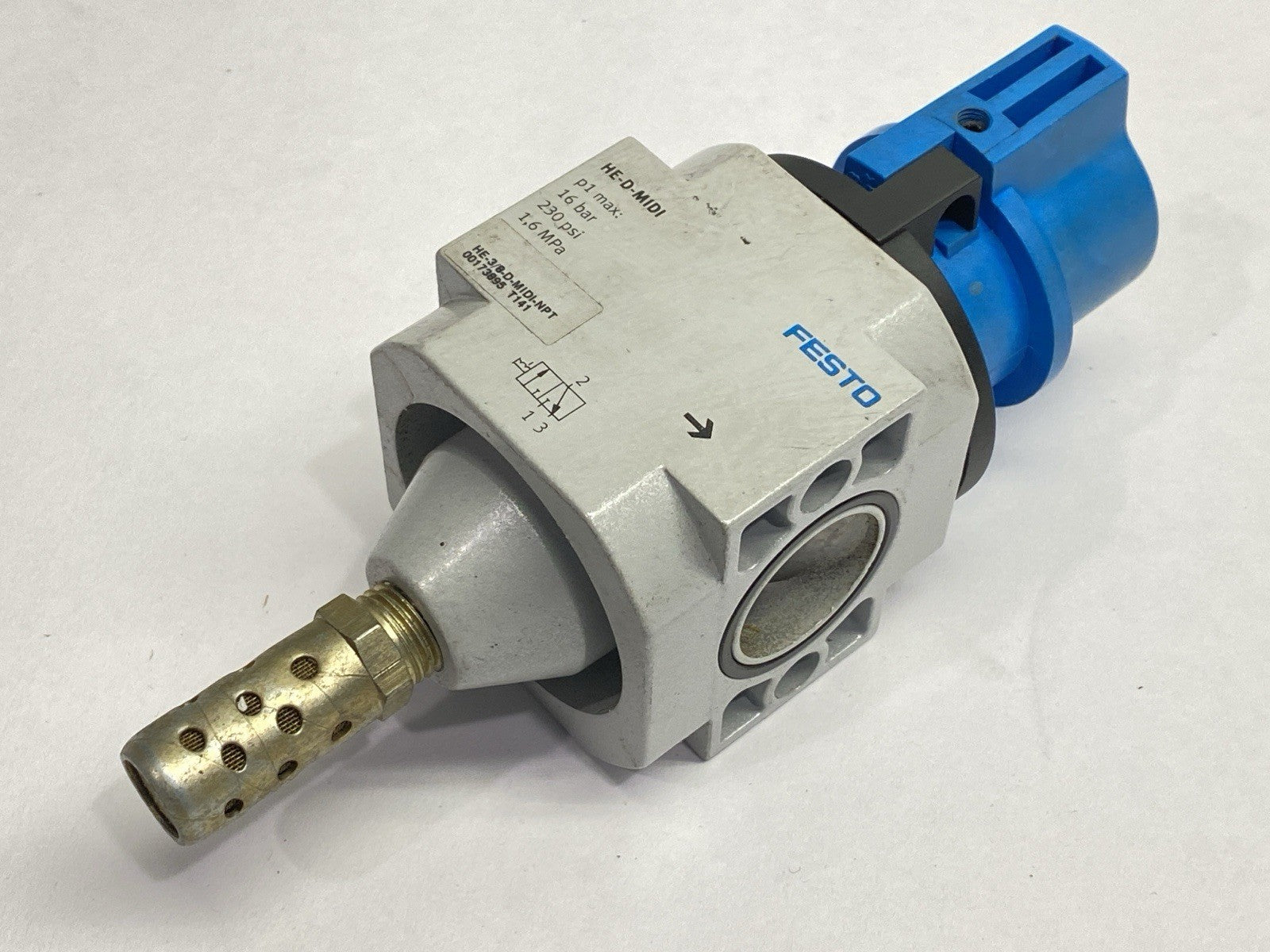 Festo HE-D-MIDI Manual On/Off Valve 170682 - Maverick Industrial Sales