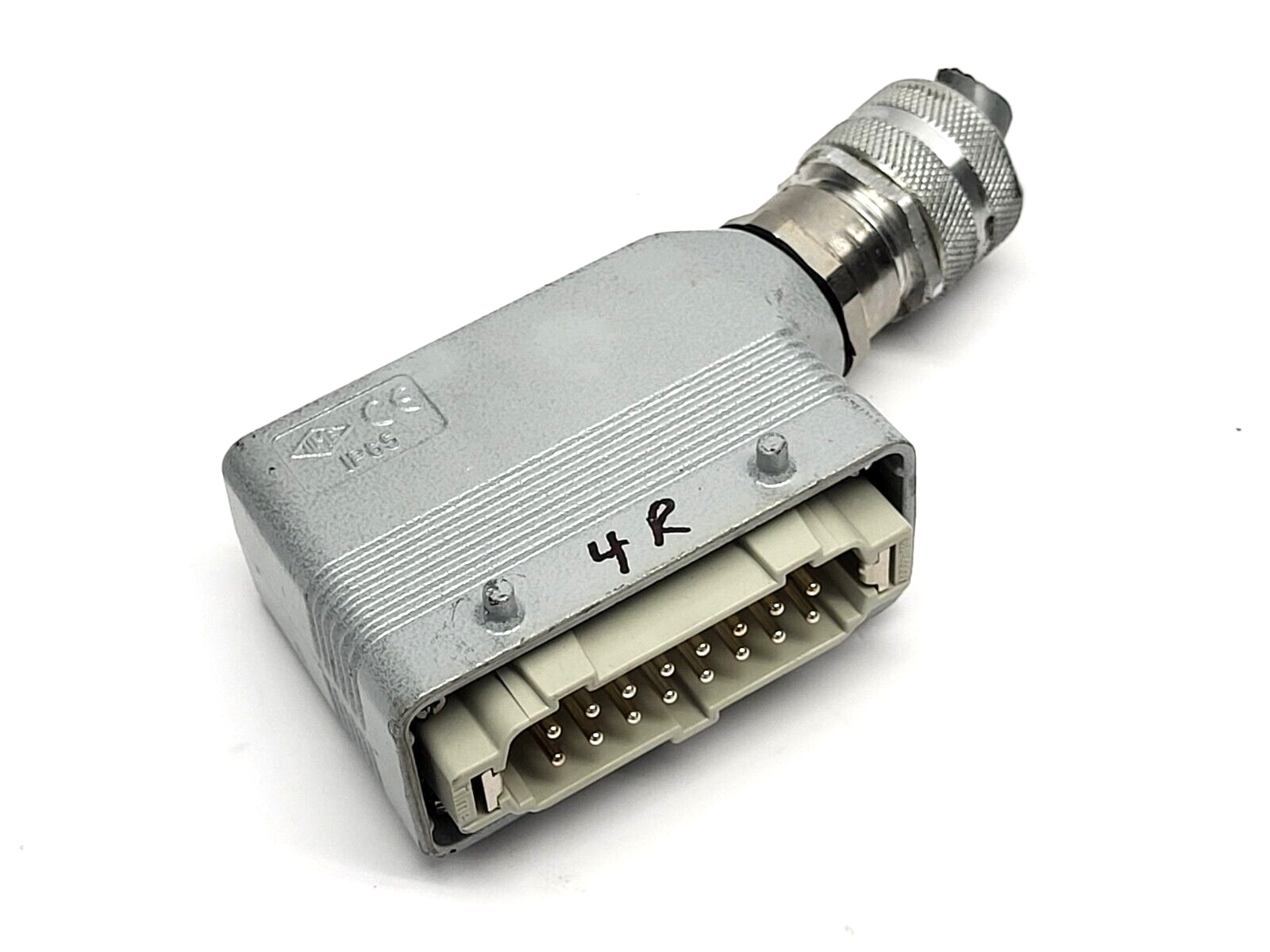ILME IP65 Heavy Duty 16-Pole Male Connector VR2 - Used - Maverick Industrial Sales