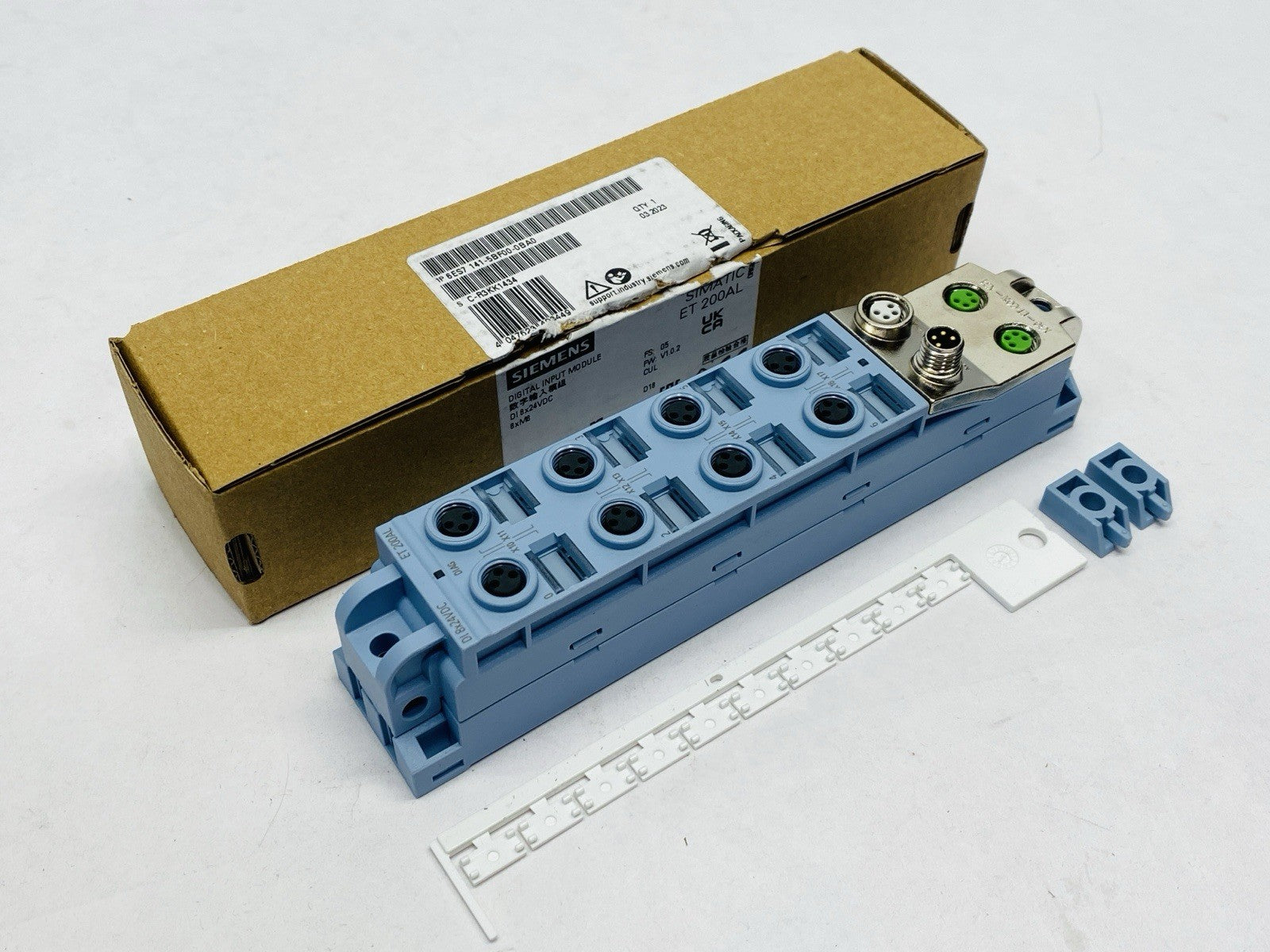 Siemens 6ES7 141-5BF00-0BA0 SIMATIC ET 200AL Digital Input Module 8x 24VDC - Maverick Industrial Sales
