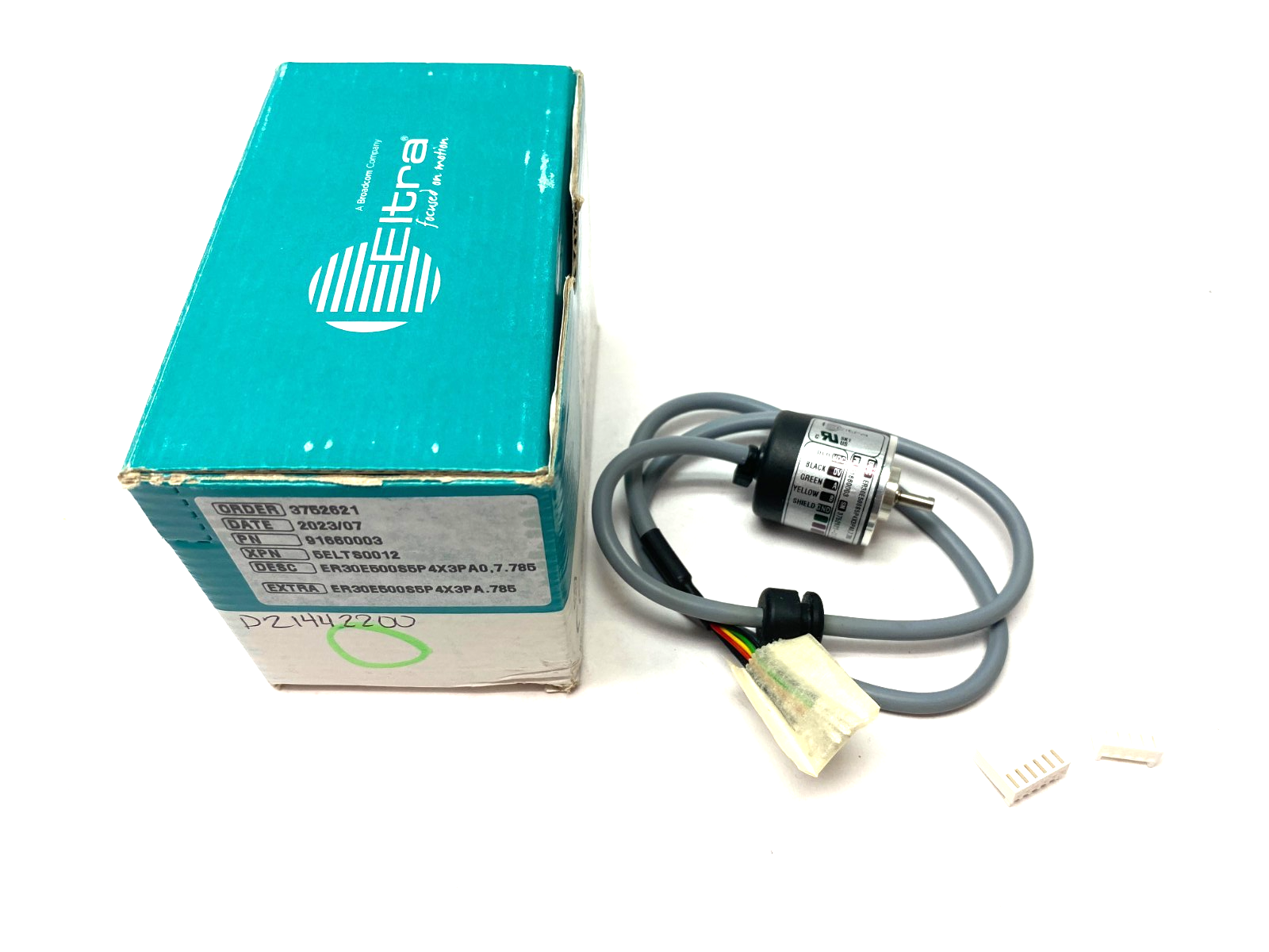 Eltra 91660003 Shaft Driven Encoder 4mm Shaft ER30E500S5P4X3PA0,7.785 - Maverick Industrial Sales