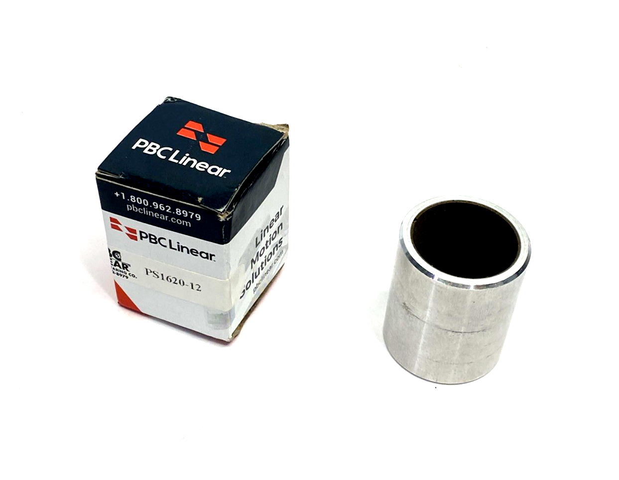 PS1620-12 | PBC Linear Linear Sleeve Bearing 1" I.D. x 1.25" O.D. x 1.5" Length - New - Maverick Industrial Sales