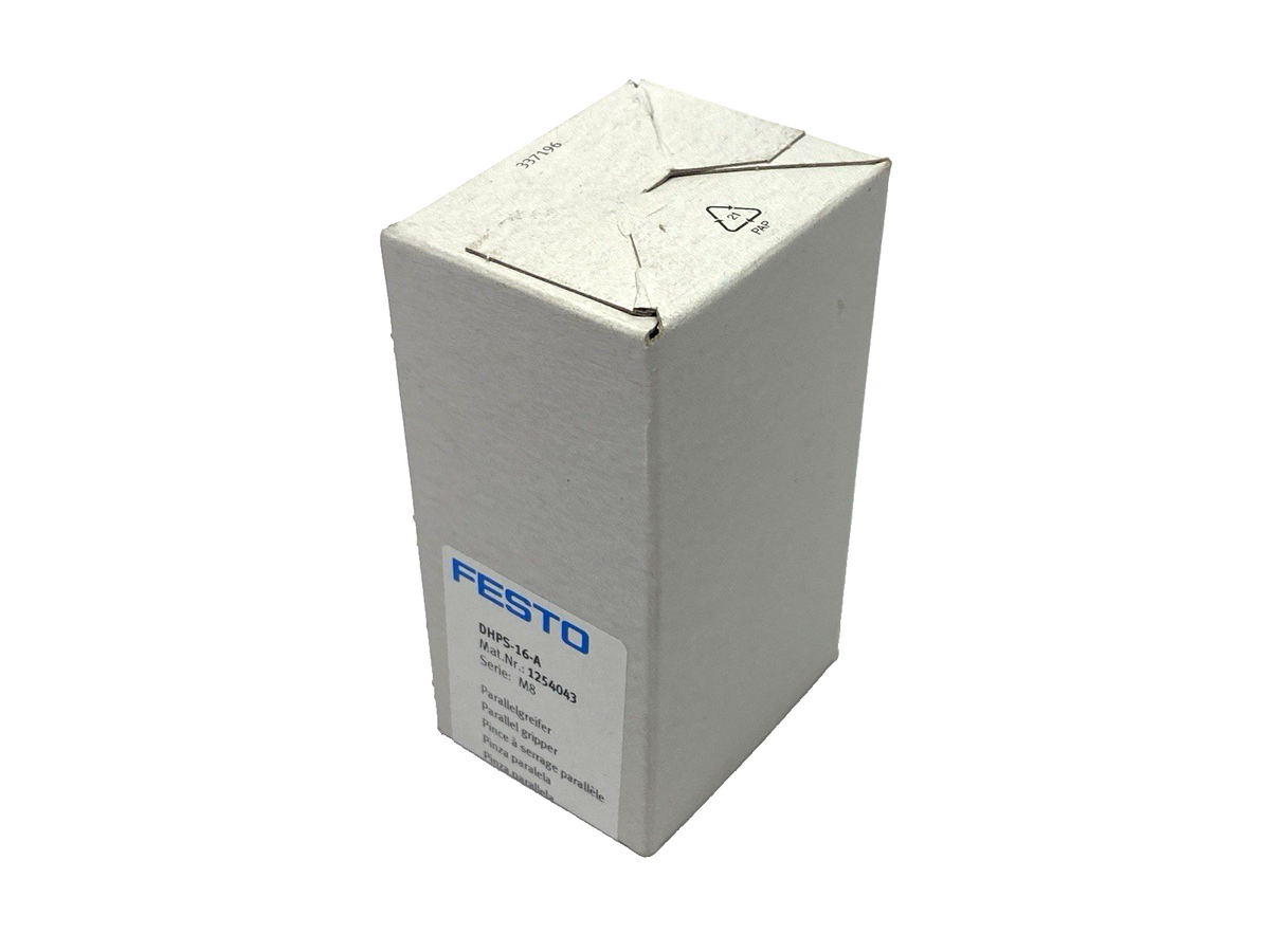 Festo DHPS-16-A Parallel Gripper, 5mm Stroke Per Jaw, 1254043 - Maverick Industrial Sales