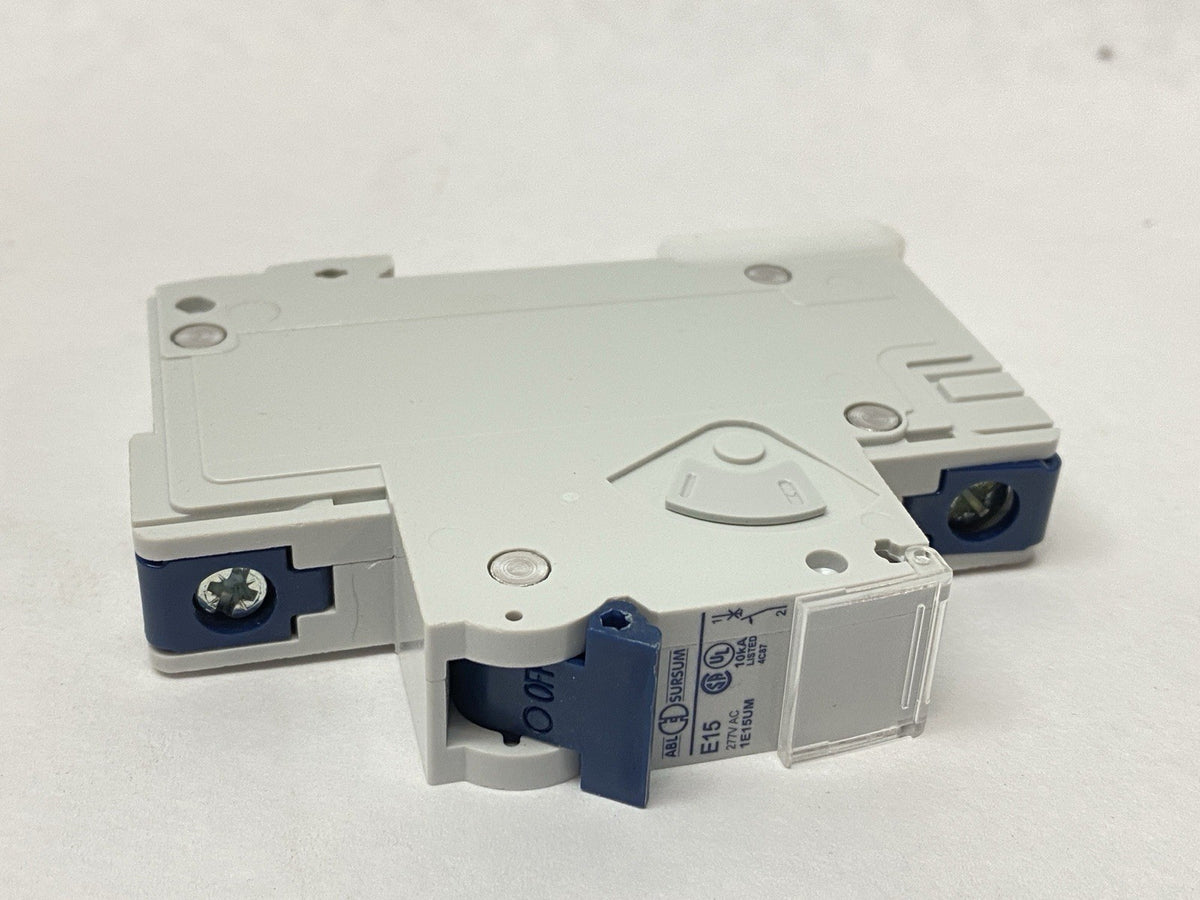 1E15UM | Altech Corp Thermal-Magnetic Circuit Breaker 1-Pole 15A 480Y/277VAC - New – Open box - Maverick Industrial Sales