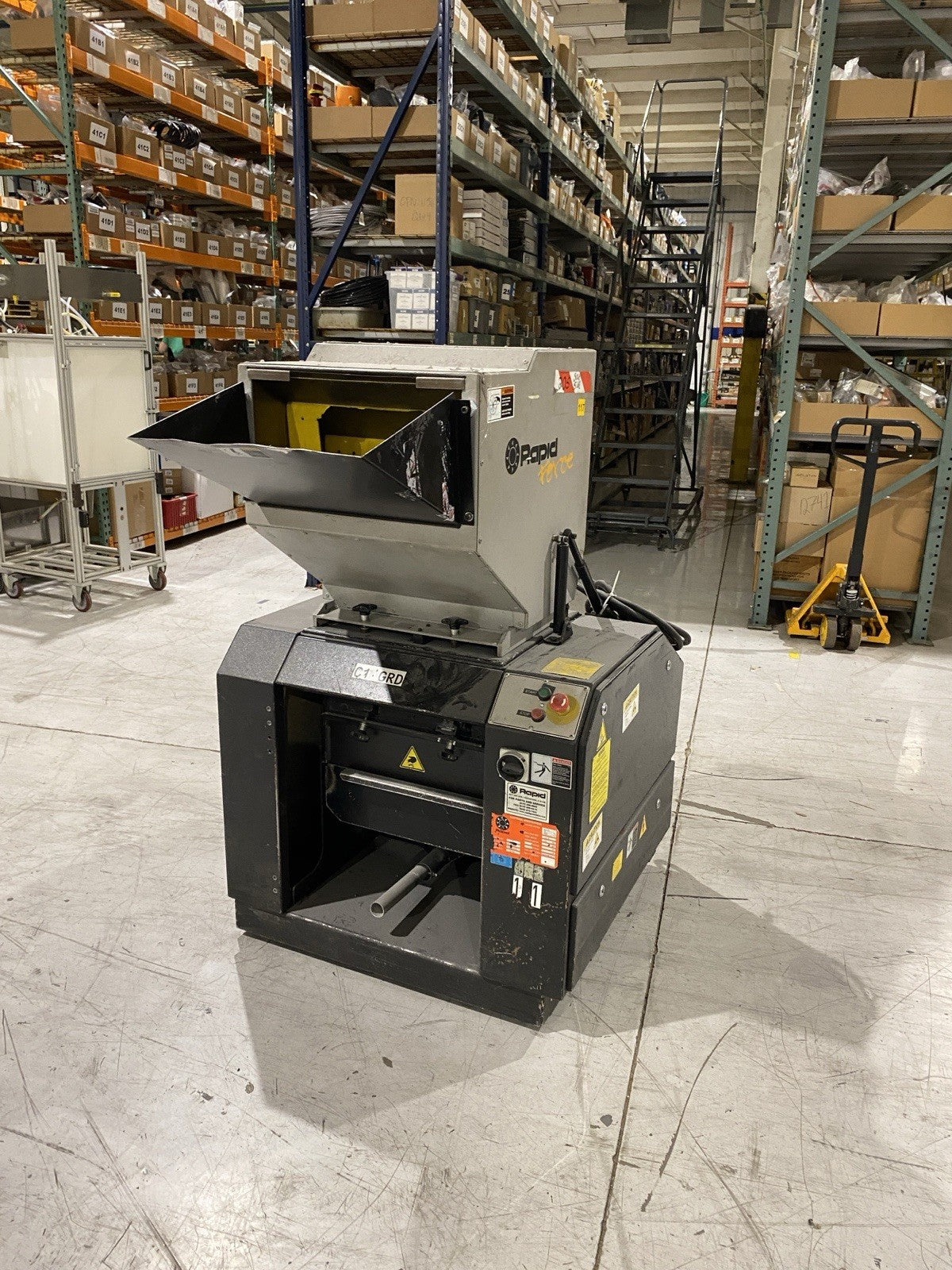 F-19 | Rapid Force Plastic Granulator 480V 3ph - Used - Maverick Industrial Sales
