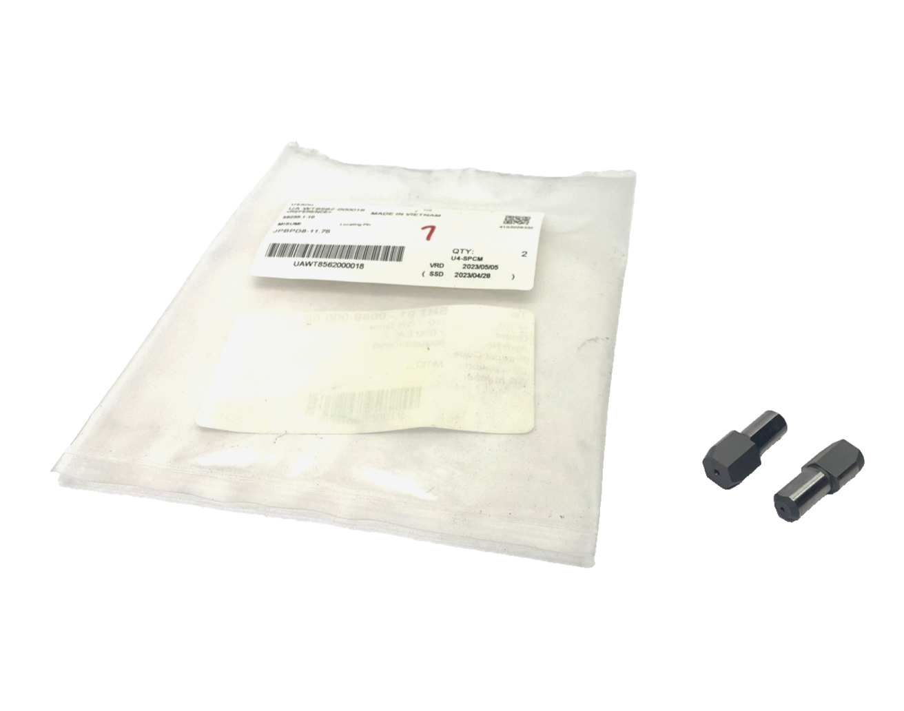 MiSUMi JPBPD8-11.75 Locating Pin 11.75mm OD Position Side 8mm OD Mount Side 2-PK - Maverick Industrial Sales