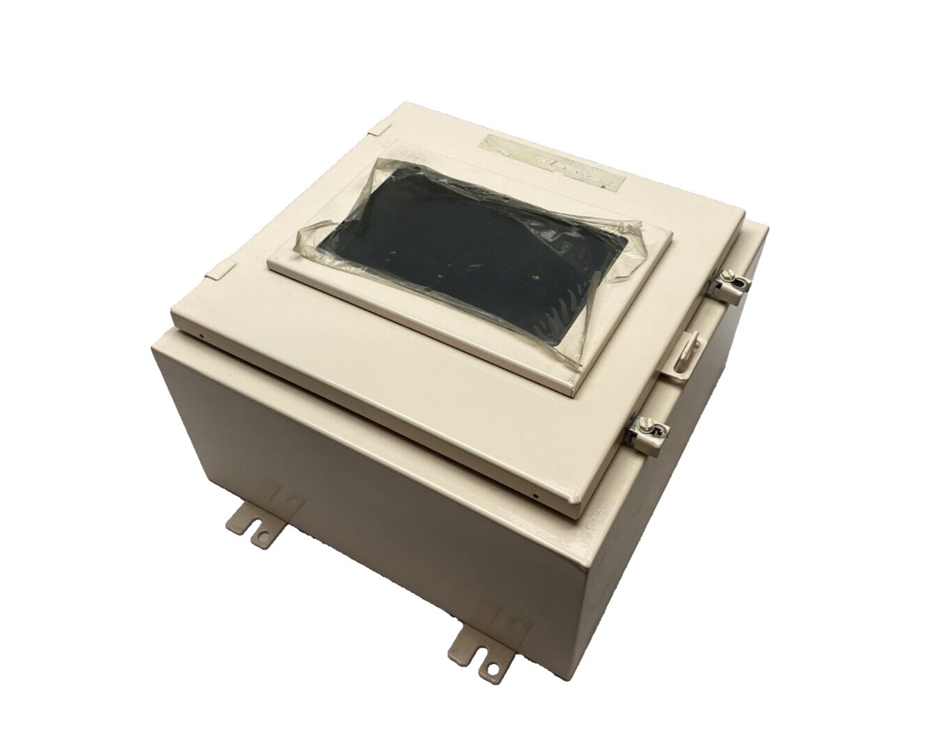 Saginaw Control SCE-16H1608LP Wall-Mount Nema 4 LP Enclosure w/Window 16"x16"x8" - Used - Maverick Industrial Sales