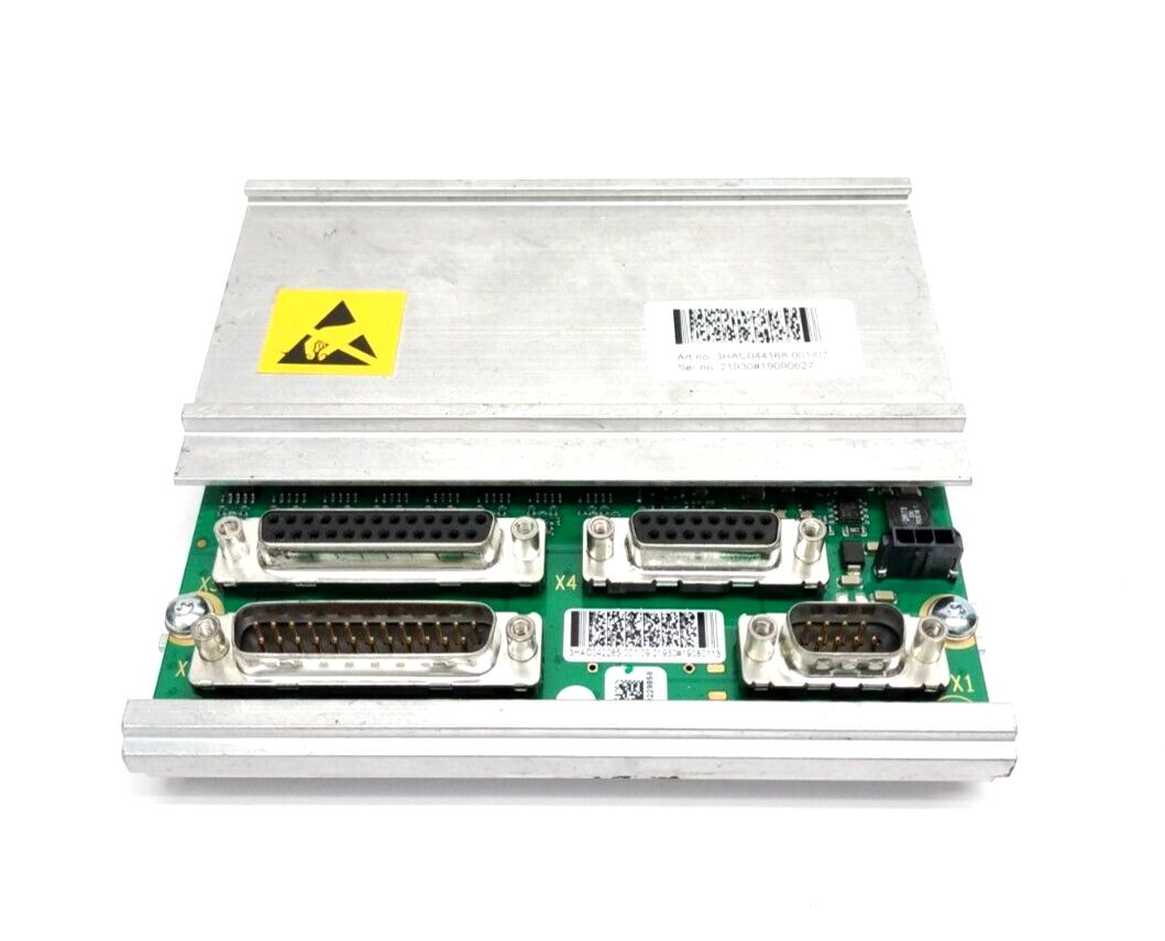3HAC044168-001/07, 3HAC042285-001/09, 3HAC044168-001 | ABB 3HAC044168-001/07 Serial Measurement Board 3HAC042285-001/09 - For parts or not working - Maverick Industrial Sales