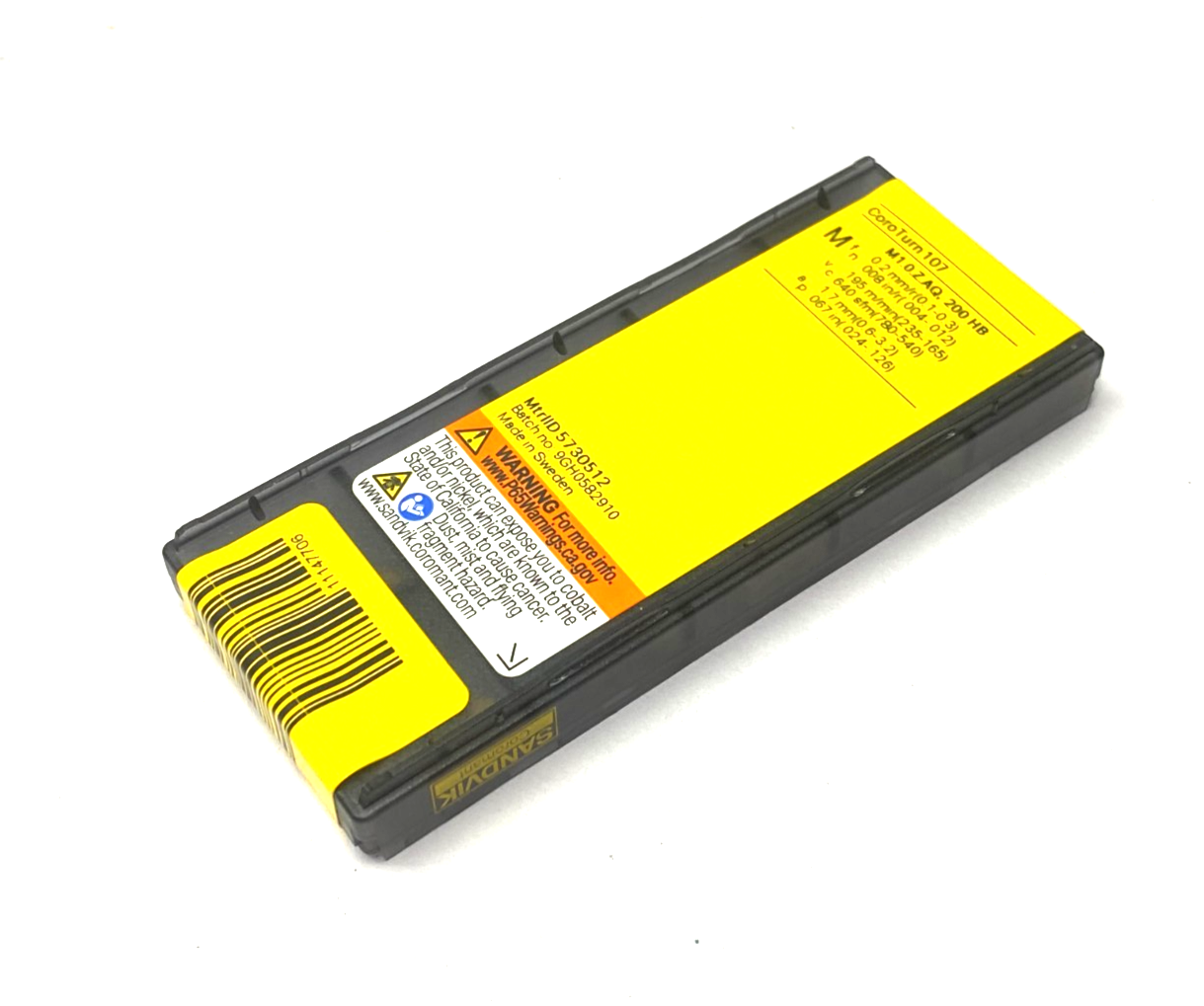 DCMT 11 T3 08-MM 2025 | Sandvik Coromant CoroTurn® 107 Turning Insert 5730512 - New - Maverick Industrial Sales