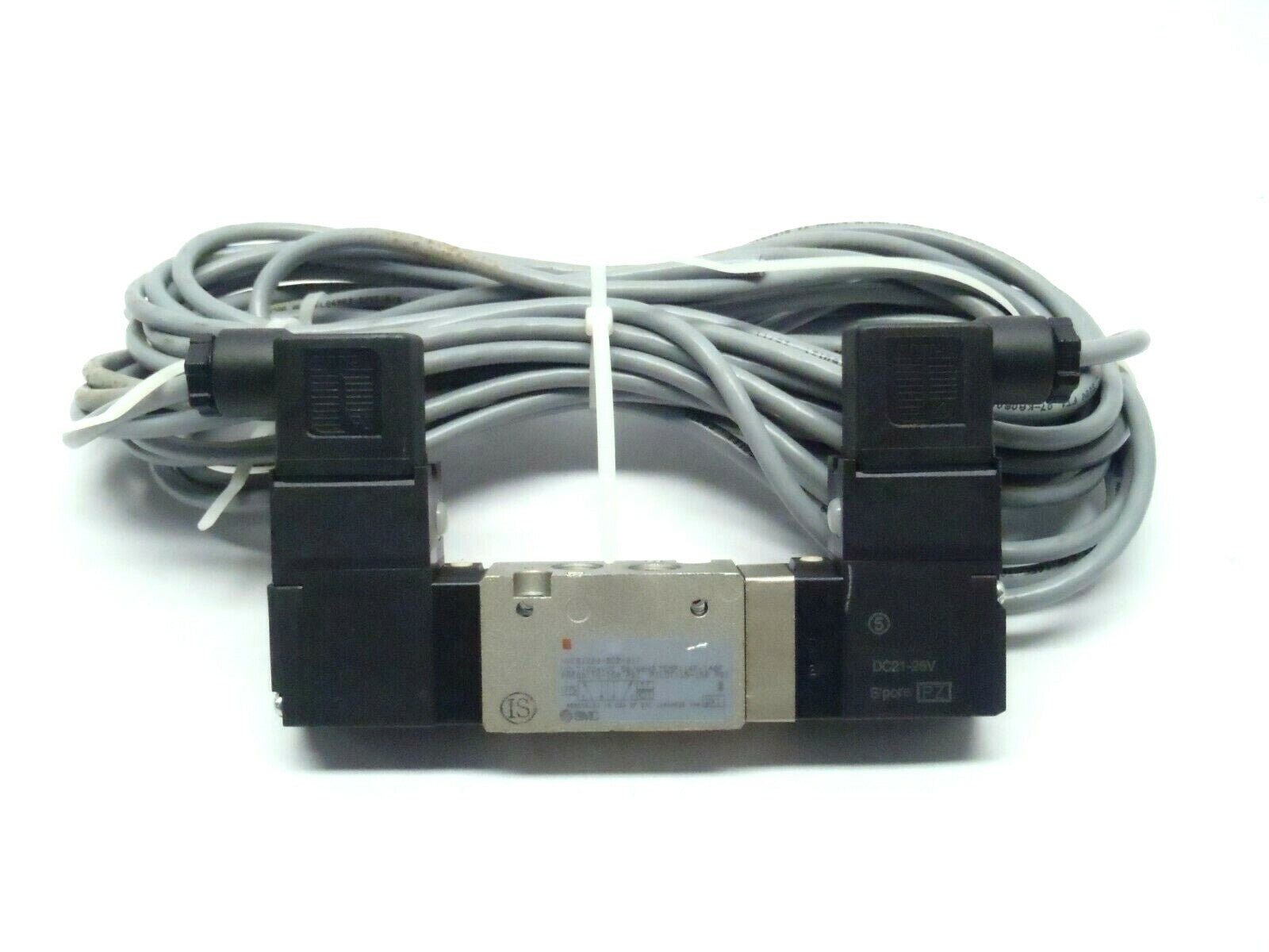 SMC NVFS1220-5DZ-01T Dual Solenoid Valve Pre-Wired - Used - Maverick Industrial Sales