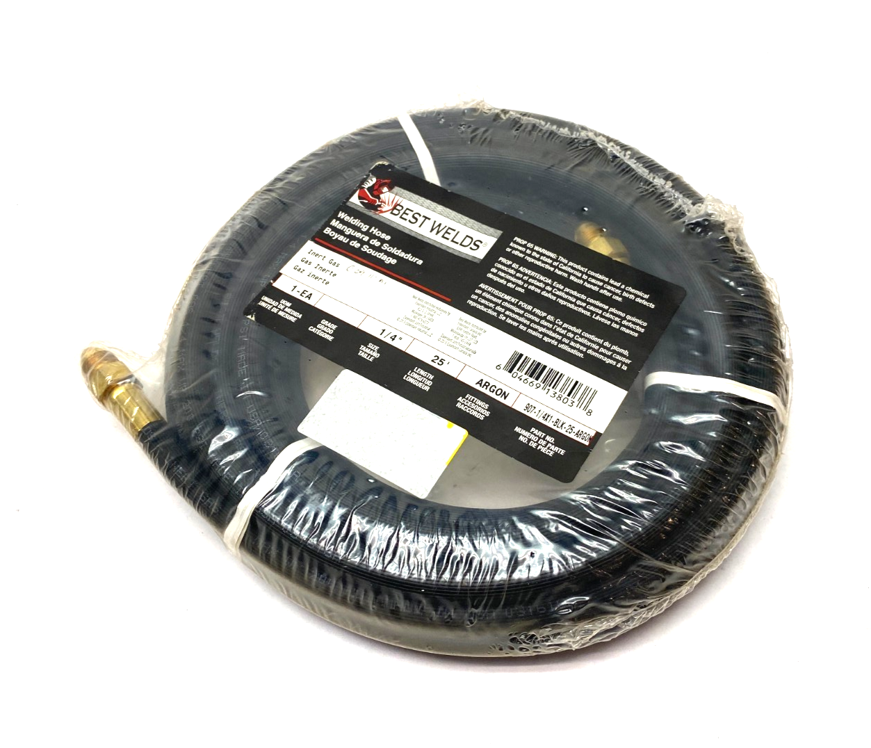 Best Welds 907-1/4X1-BLK-25-ARGON Inert Gas Welding Hose - Maverick Industrial Sales