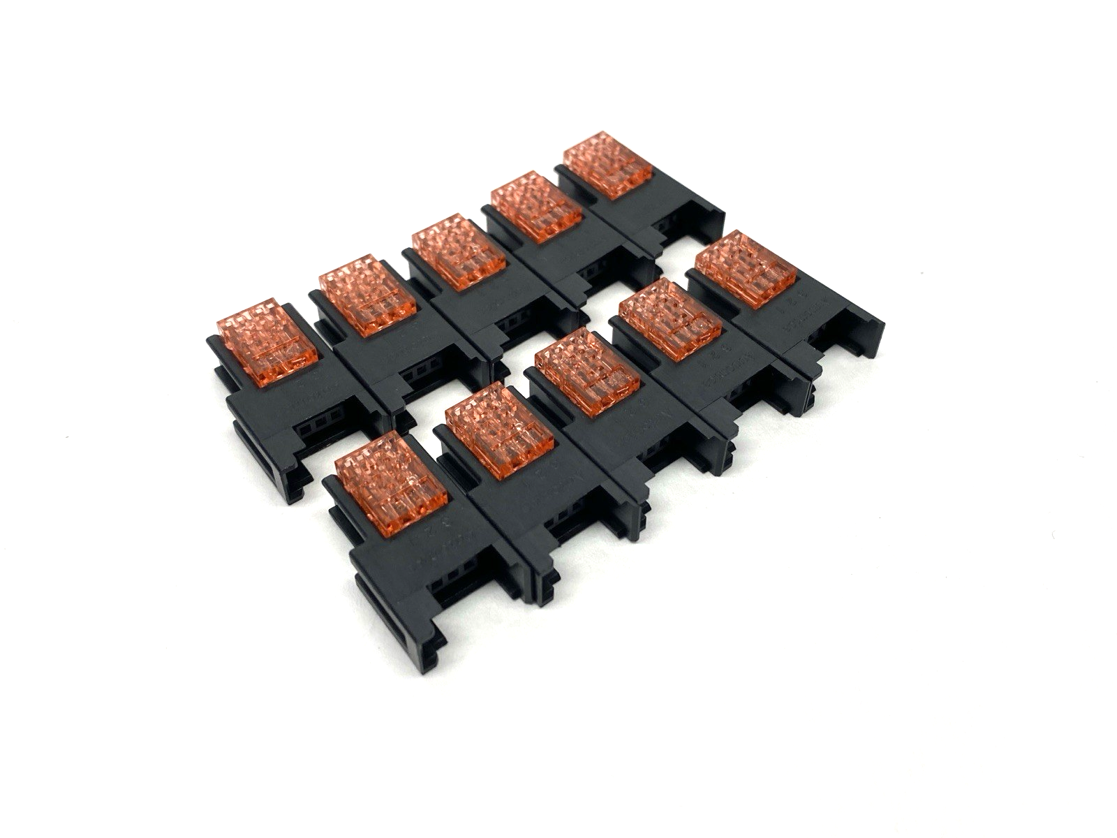 Autonics CNE-S03-RE Red Socket Sensor Connector 3-Pin AWG24-26 LOT OF 10 - Maverick Industrial Sales