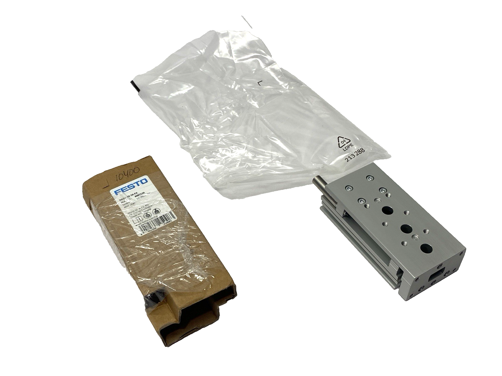 Festo DGST-10-50-PA Pneumatic Miniature Slide 10mm Bore 50mm Stroke 8085120 - Maverick Industrial Sales