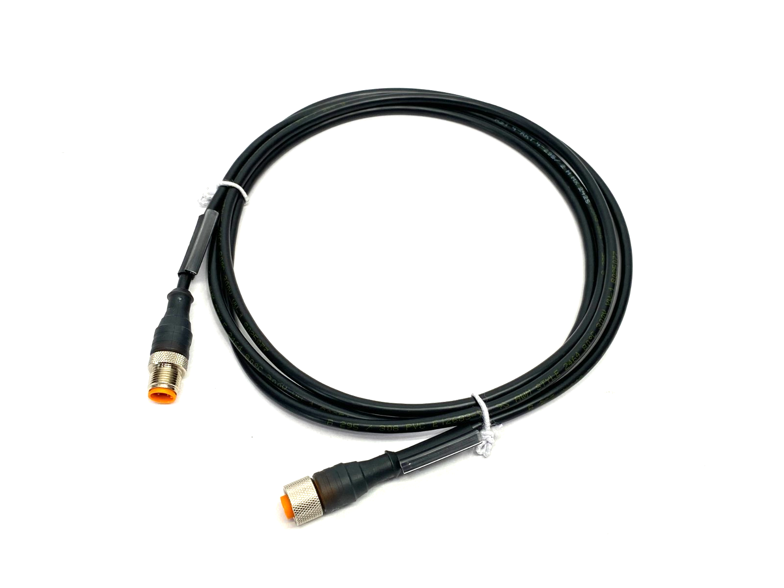 Lumberg RST 4-RKT 4-295/2M Double Ended Cordset M12 4-Pin Male to Female - Maverick Industrial Sales