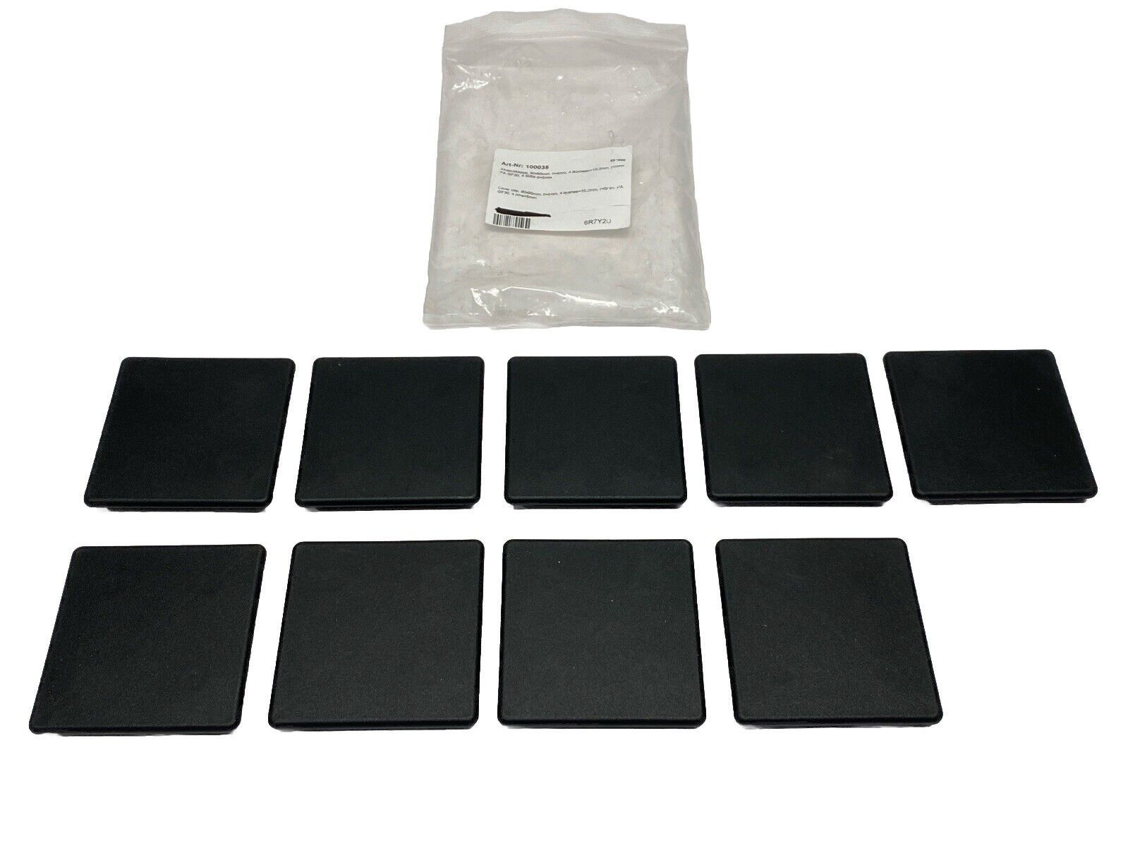 100035, 091030 | Fath 100035 Cover Cap For 90mm x 90 mm Profile LOT OF 9 - New – Open box - Maverick Industrial Sales